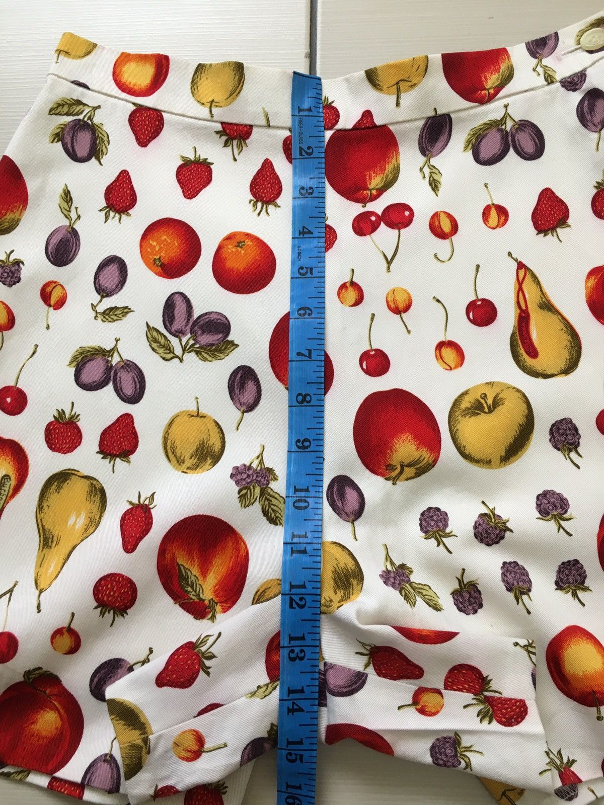 Burberry × Burberry Prorsum Fruit Printed Shorts Size US 28 / EU 44 - 11 Thumbnail