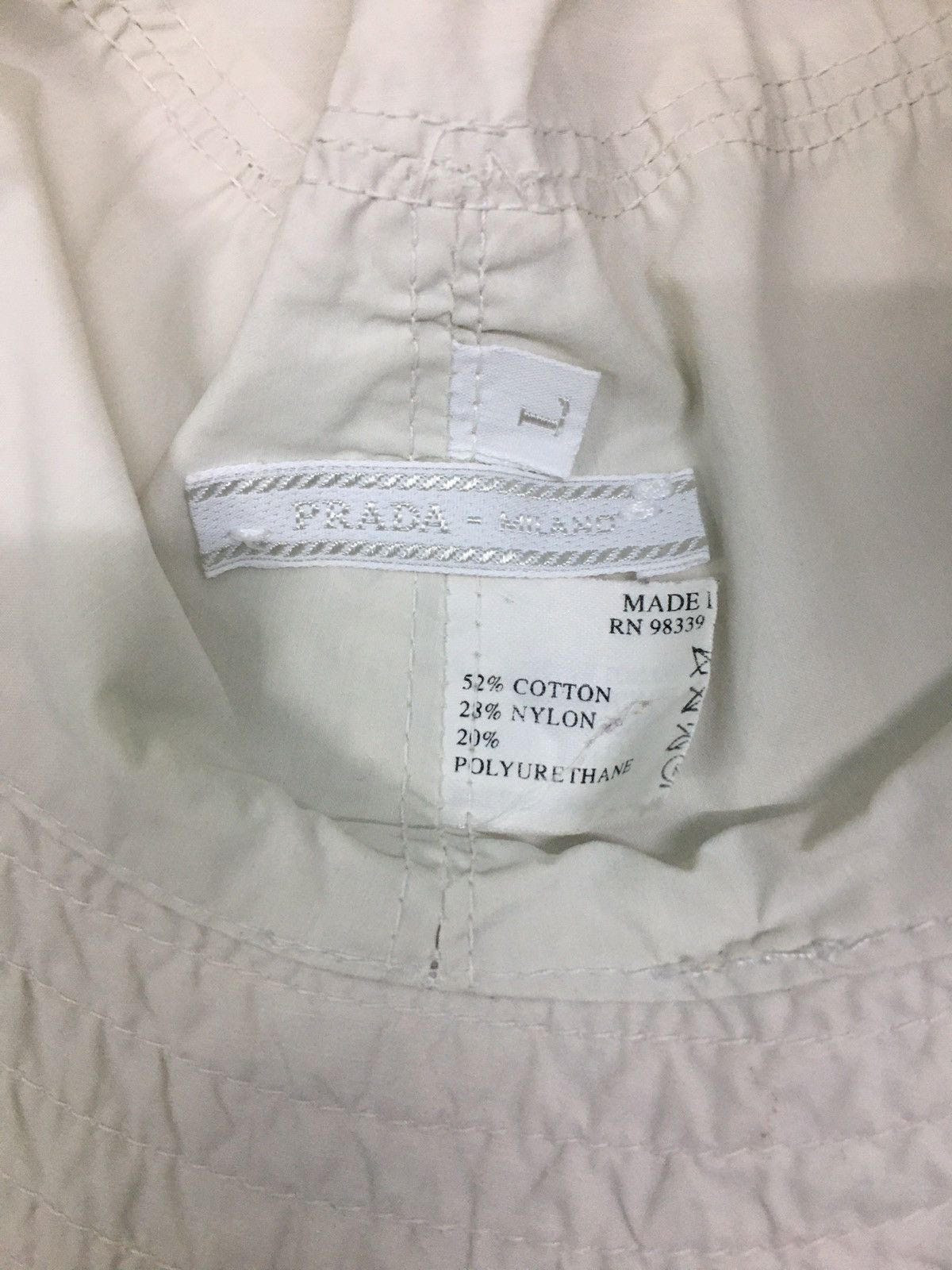 Prada Vintage Prada Bucket Hat Size ONE SIZE - 6 Thumbnail
