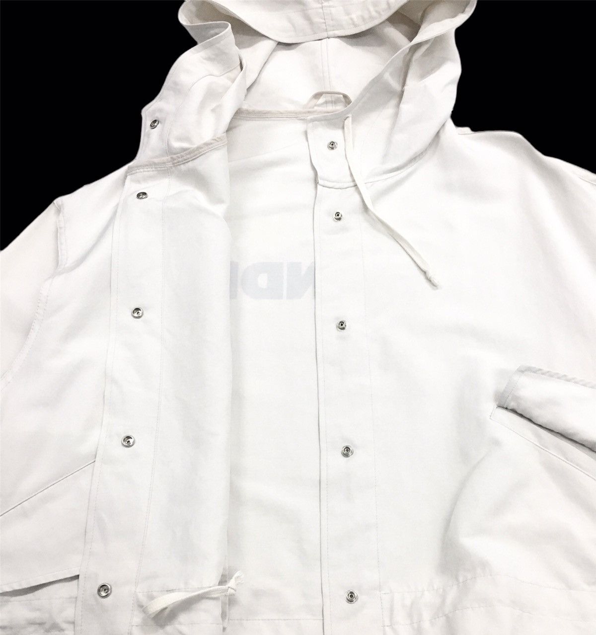 Jil Sander AW2018 Water Resistant Relaxed Logo Hooded Jacket Size US M / EU 48-50 / 2 - 5 Thumbnail