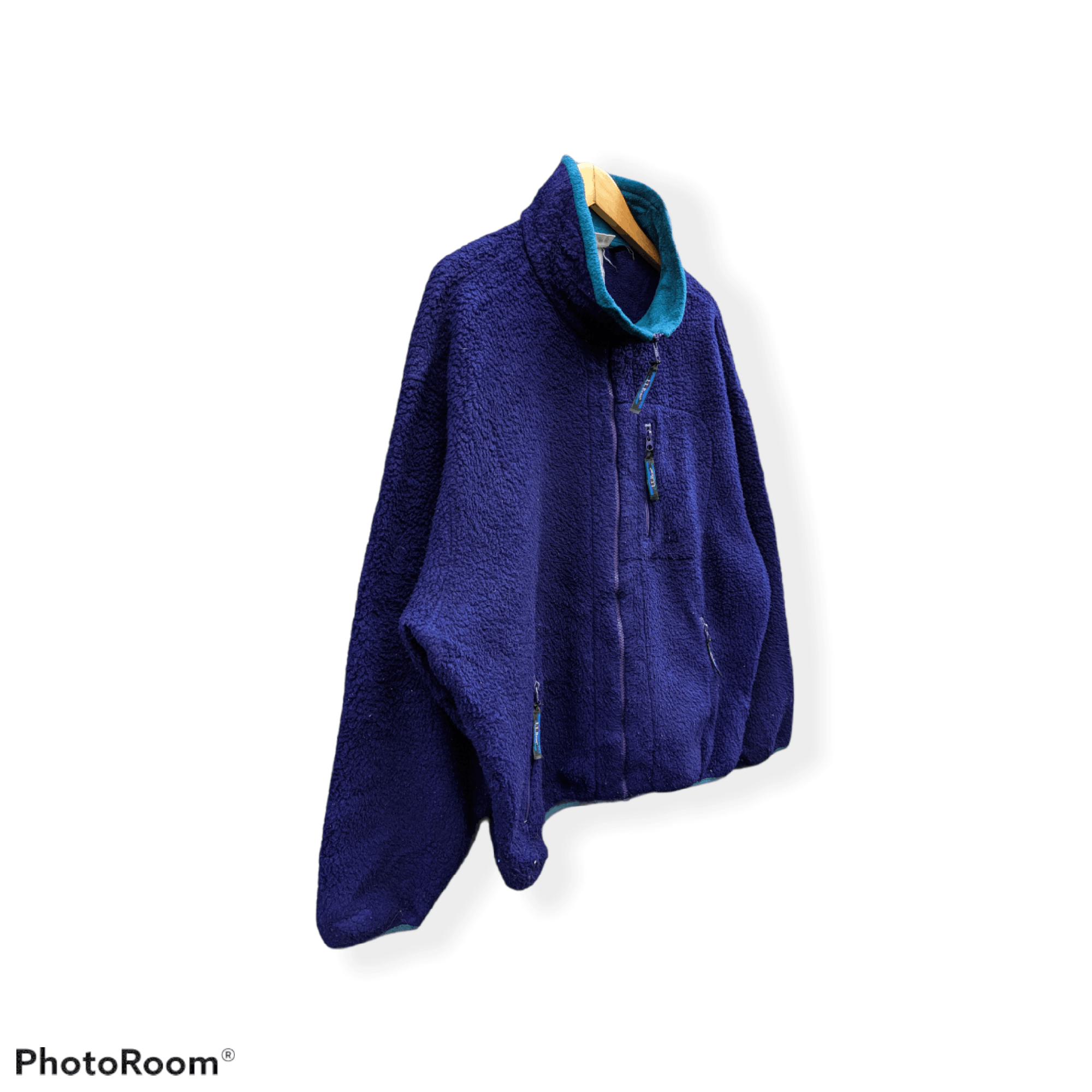 L.L. Bean Vintage L.L Bean Fleece Jacket Size US XL / EU 56 / 4 - 4 Thumbnail