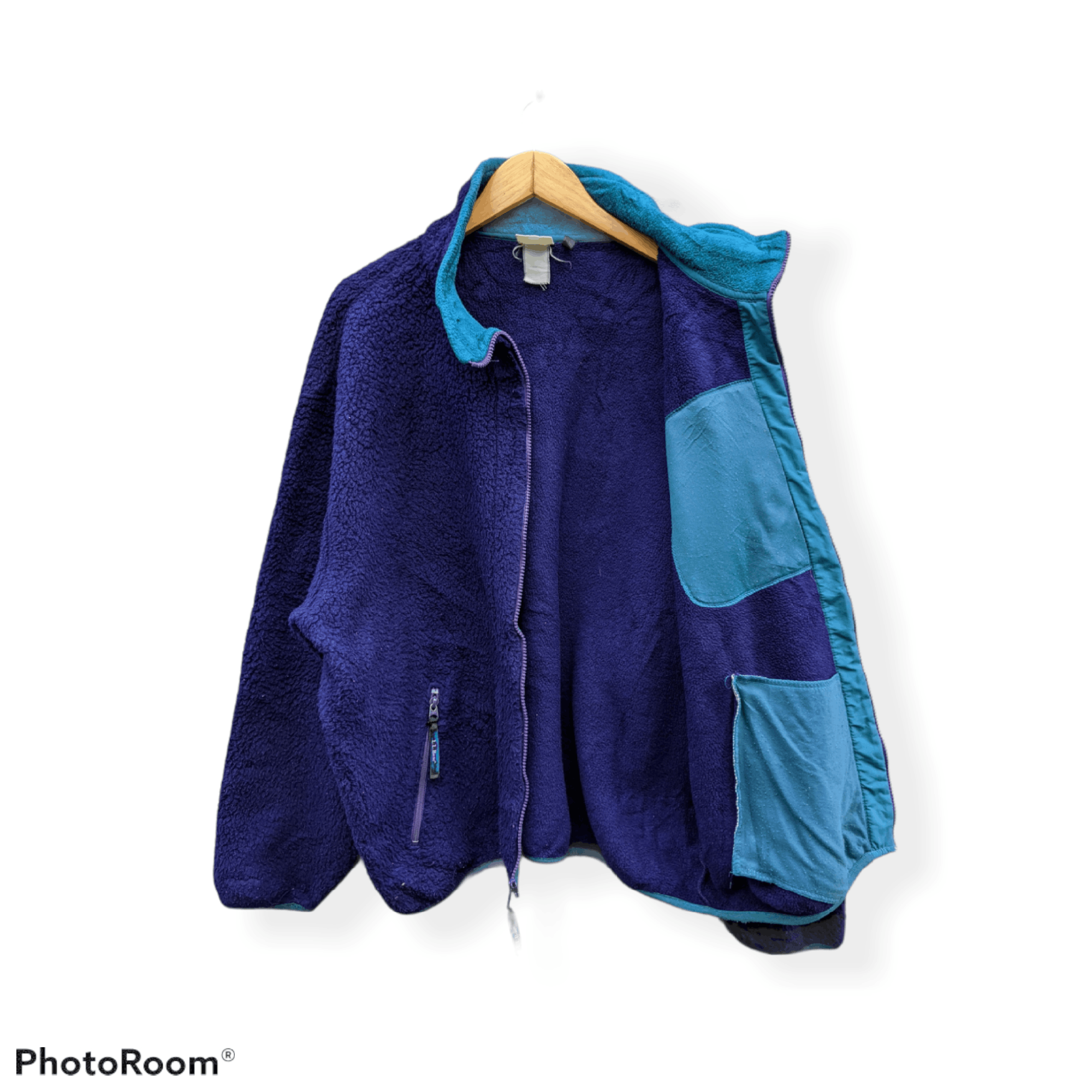 L.L. Bean Vintage L.L Bean Fleece Jacket Size US XL / EU 56 / 4 - 5 Thumbnail