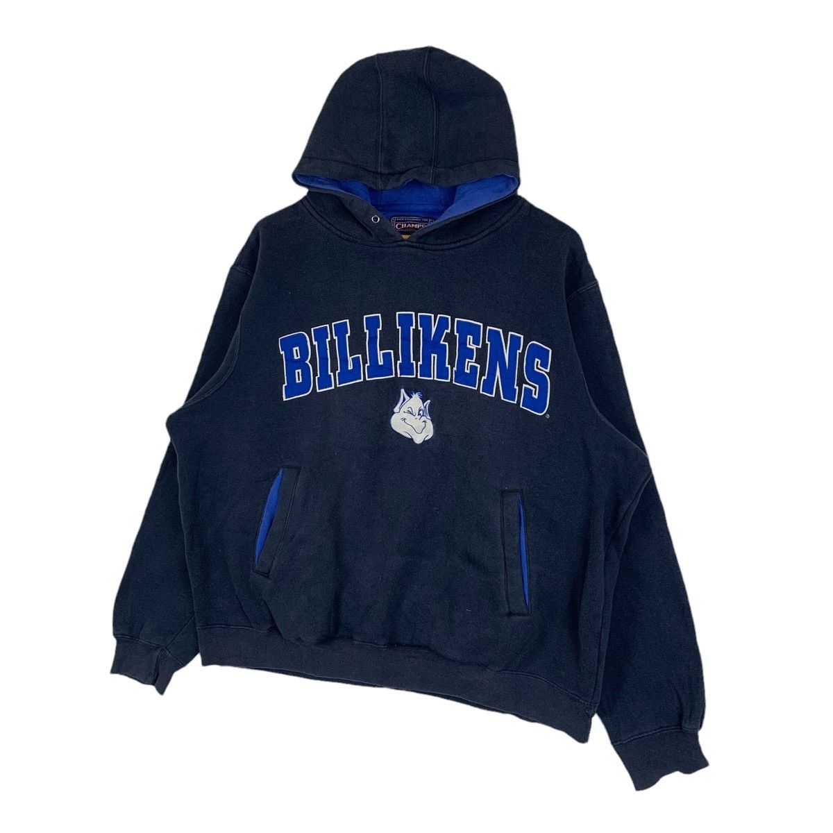 Vintage Saint Louis BILLIKENS Basketball Team Hoodie Pullover Jumper Size US L / EU 52-54 / 3 - 3 Thumbnail