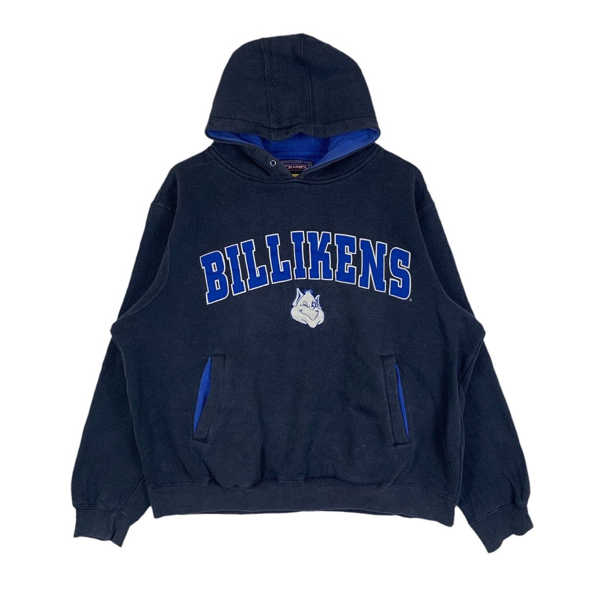 Vintage Saint Louis BILLIKENS Basketball Team Hoodie Pullover Jumper Size US L / EU 52-54 / 3 - 1 Thumbnail