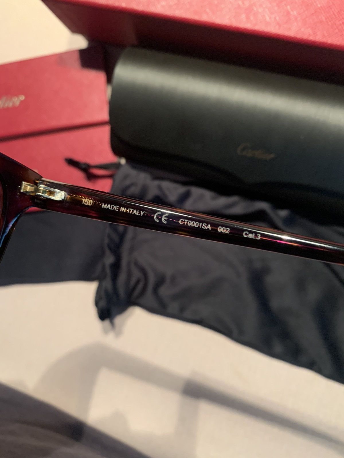 Cartier *RARE* New Cartier C Decor Sunglasses Size ONE SIZE - 5 Thumbnail