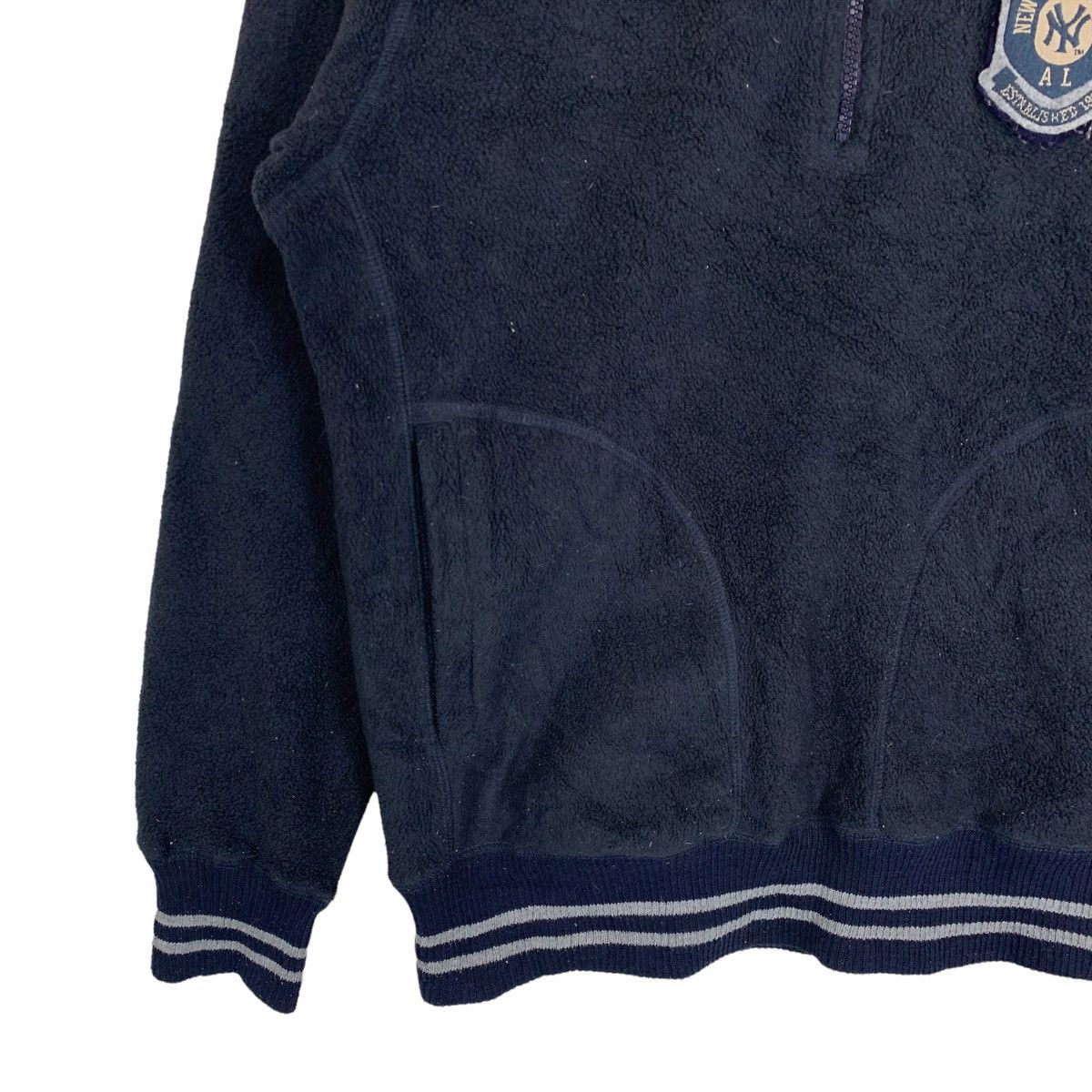 MLB New York YANKEES MLB Baseball Fleece Half Zipper Sweatshirt Size US M / EU 48-50 / 2 - 10 Thumbnail