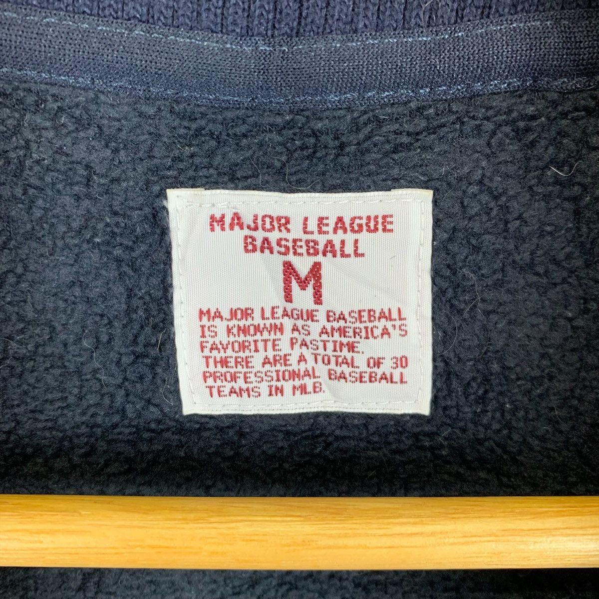 MLB New York YANKEES MLB Baseball Fleece Half Zipper Sweatshirt Size US M / EU 48-50 / 2 - 5 Thumbnail