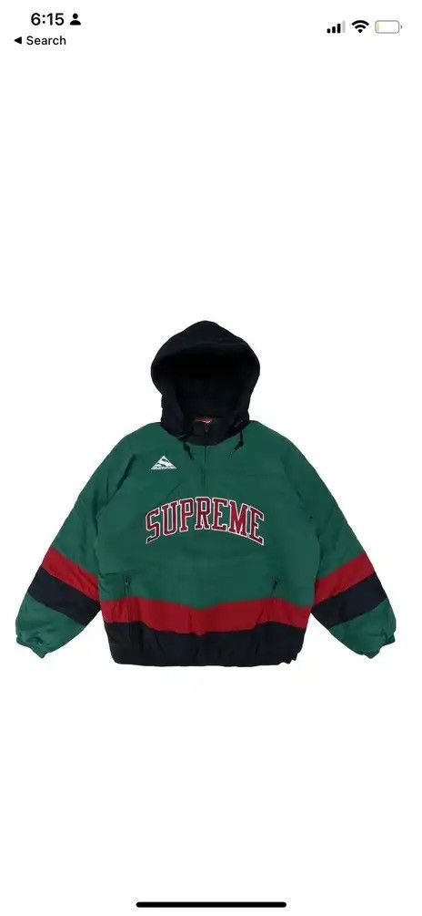 超人気 【希少】supreme Supreme 17awpuffy hockey pullover メンズ