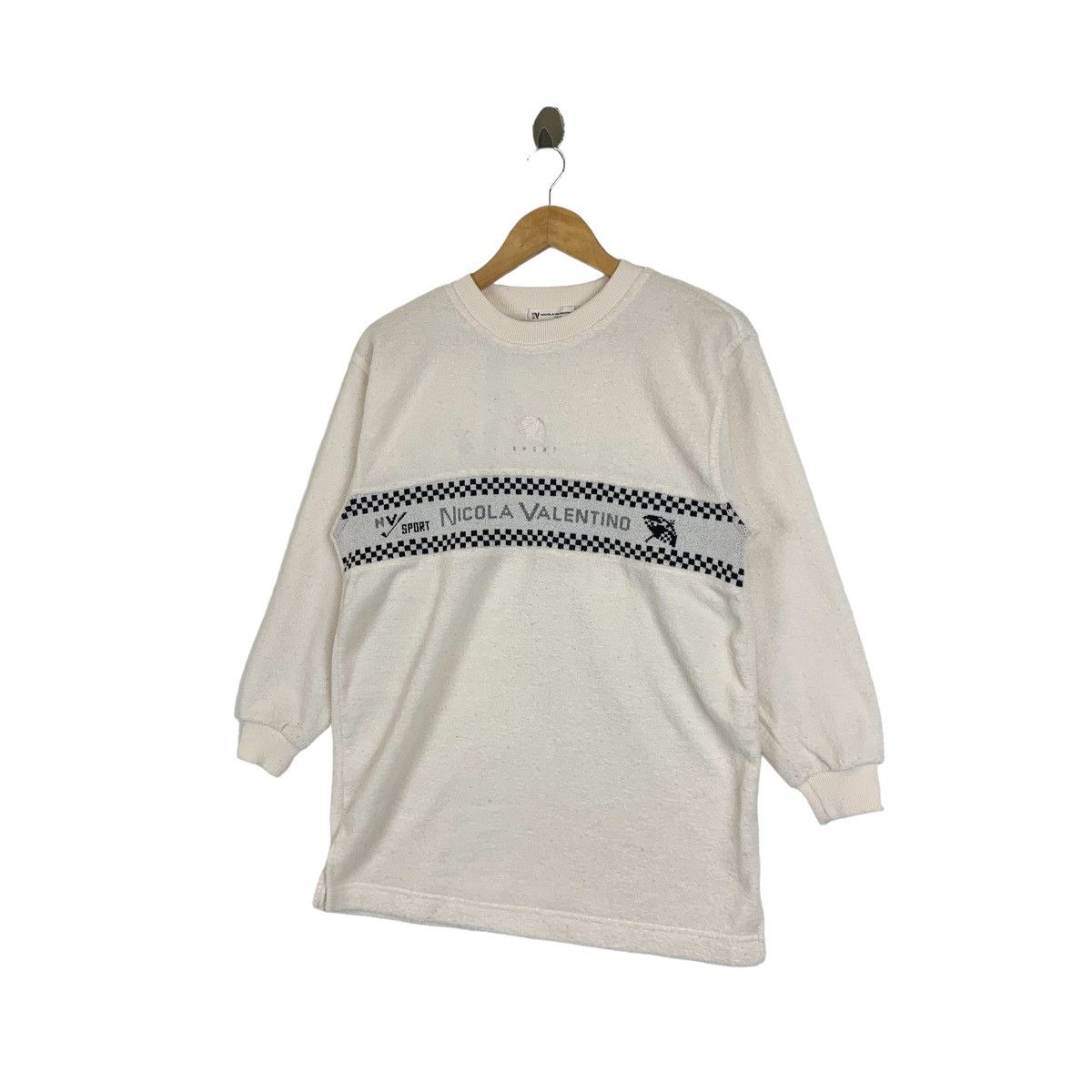 NICOLA VALENTINO Italy Fleece Long Sleeve Jumper Pullover