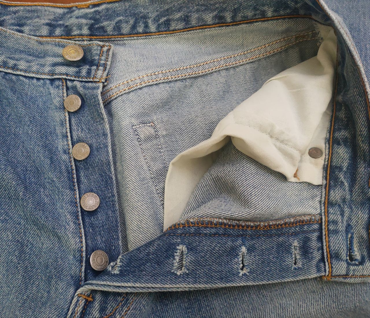 Levi's 90s Vintage Levi's 501 Denim 30x32 Size 30" / US 8 / IT 44 - 5 Thumbnail
