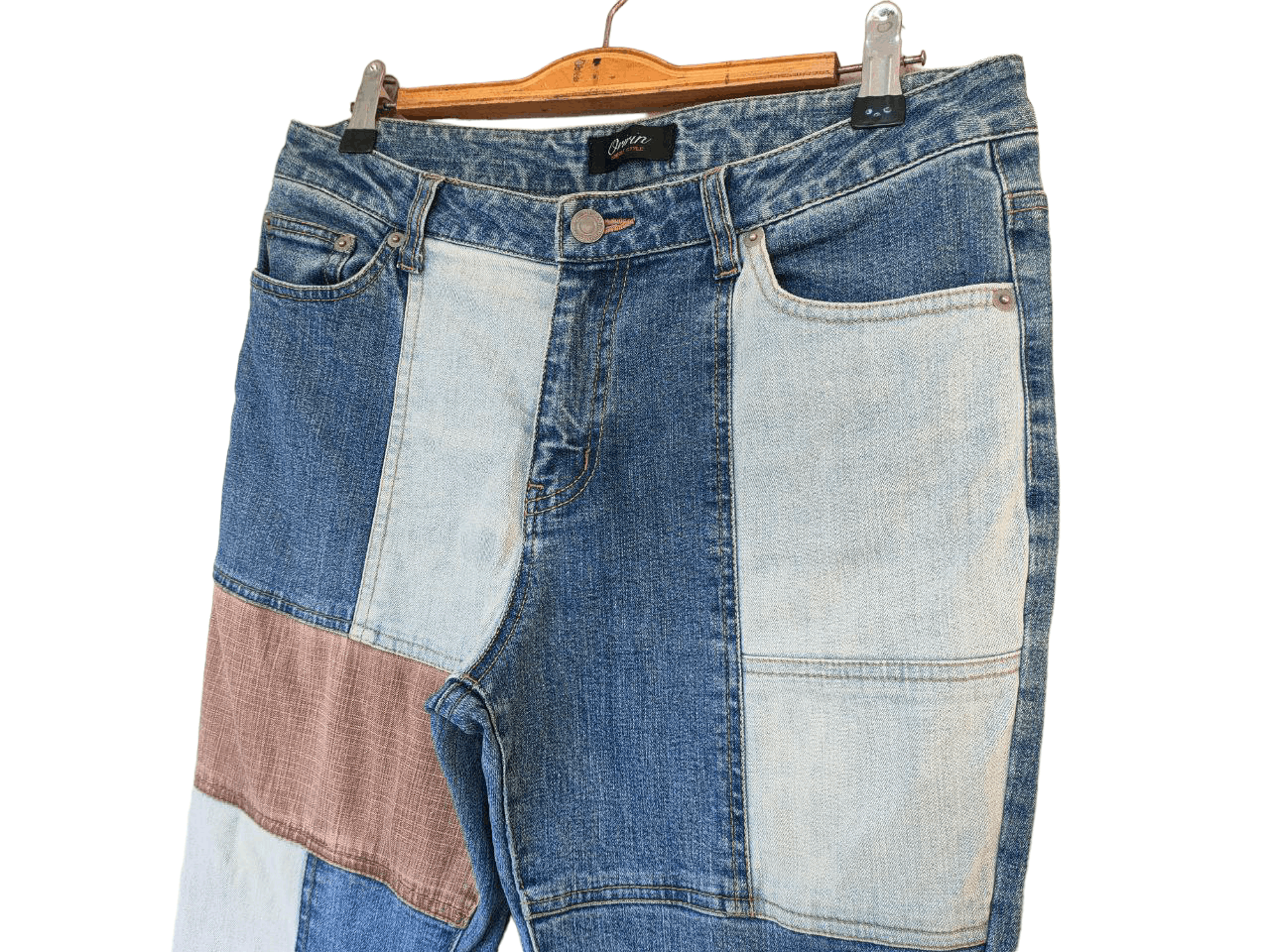 Japanese Brand Japanese Oririn Patch Flare Denim Size 31" - 4 Thumbnail