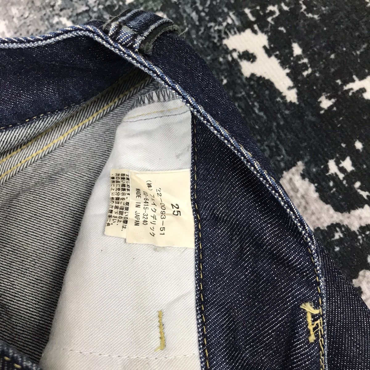 Japanese Brand × Vintage Vintage Japanese Sly Flare Like a Chrome Heart Design Jeans Size 26" / US 2 / IT 38 - 9 Thumbnail