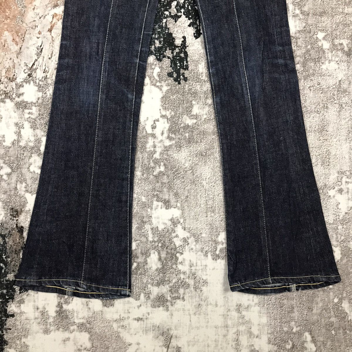 Japanese Brand × Vintage Vintage Japanese Sly Flare Like a Chrome Heart Design Jeans Size 26" / US 2 / IT 38 - 8 Thumbnail
