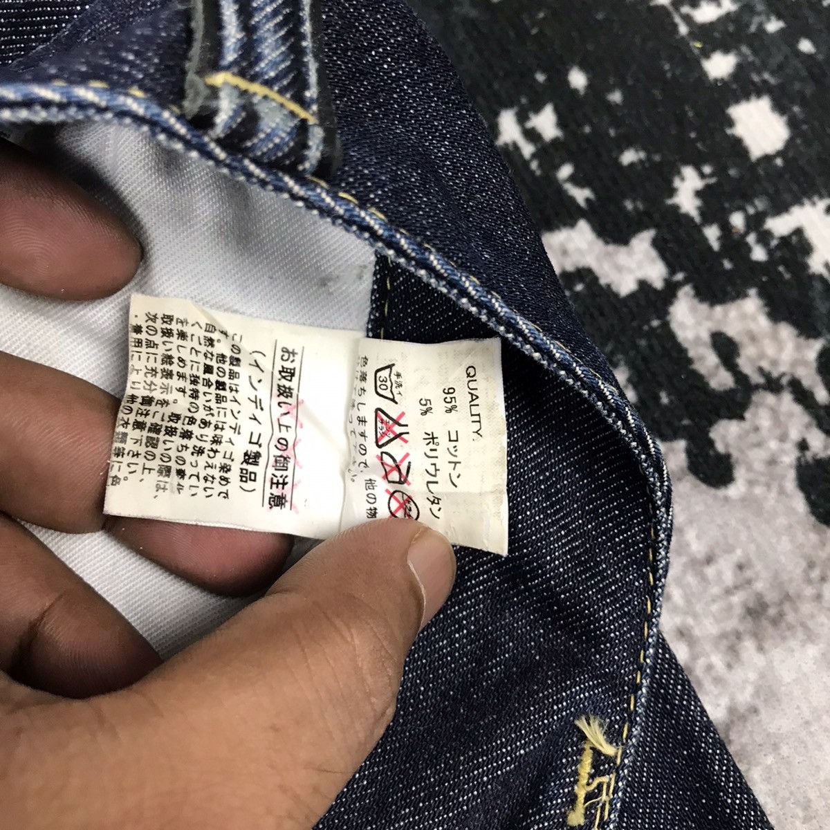 Japanese Brand × Vintage Vintage Japanese Sly Flare Like a Chrome Heart Design Jeans Size 26" / US 2 / IT 38 - 10 Thumbnail
