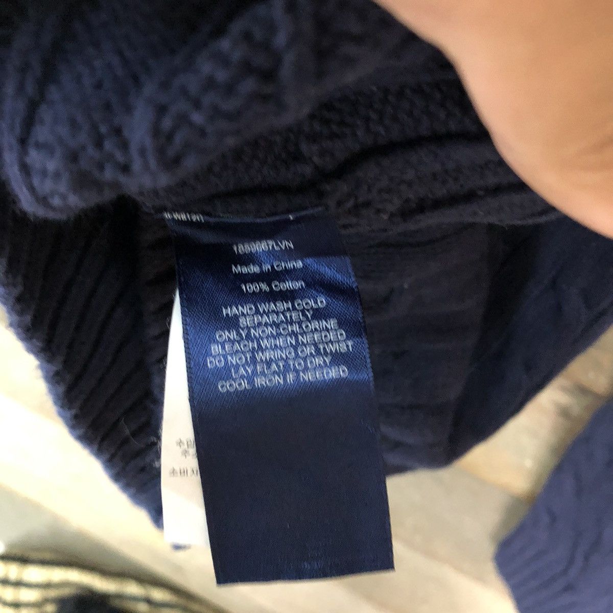 Ralph Lauren × Ralph Lauren Sport Ralph Lauren Blue Knitwear sweatshirt #3939 Size US M / EU 48-50 / 2 - 15 Thumbnail