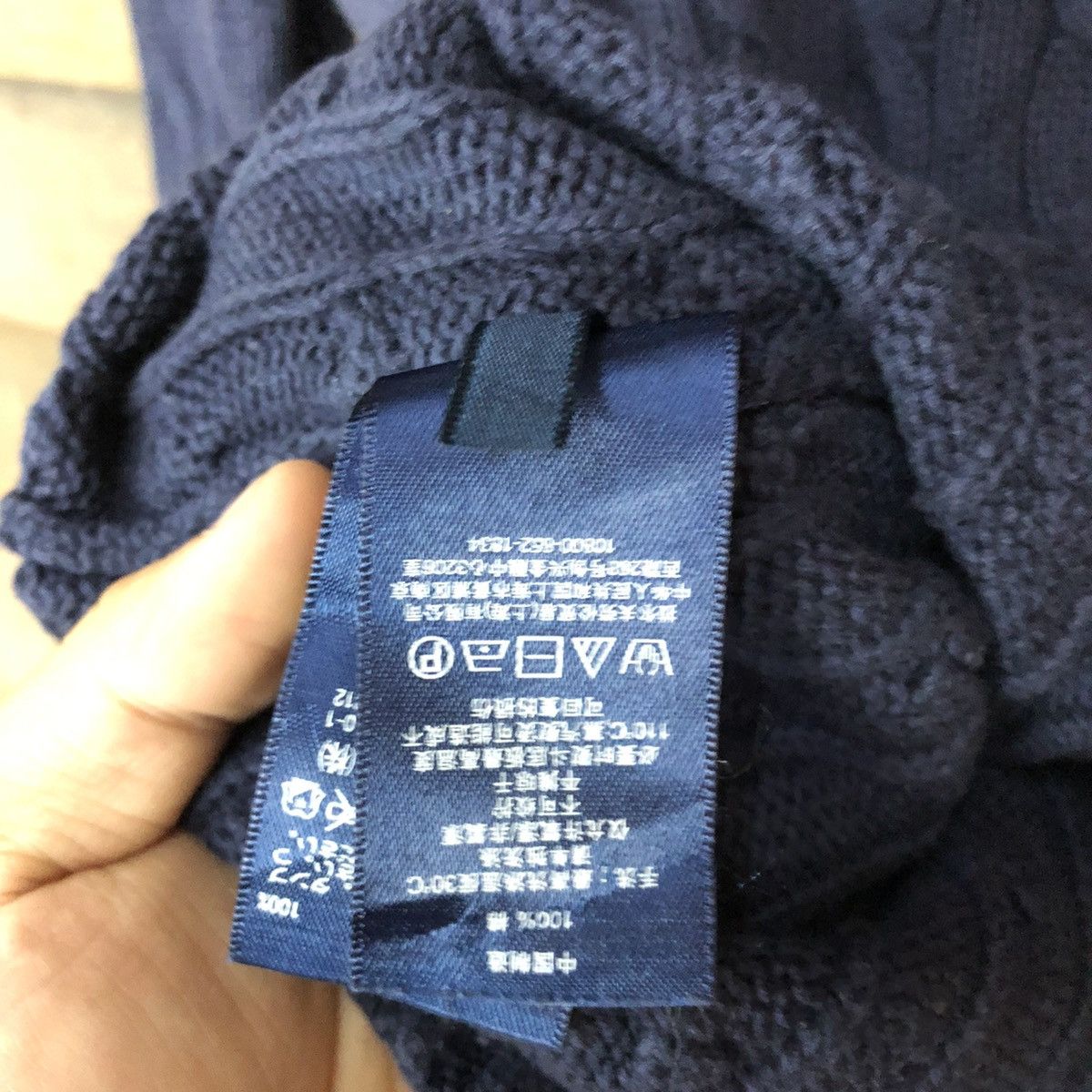 Ralph Lauren × Ralph Lauren Sport Ralph Lauren Blue Knitwear sweatshirt #3939 Size US M / EU 48-50 / 2 - 14 Thumbnail