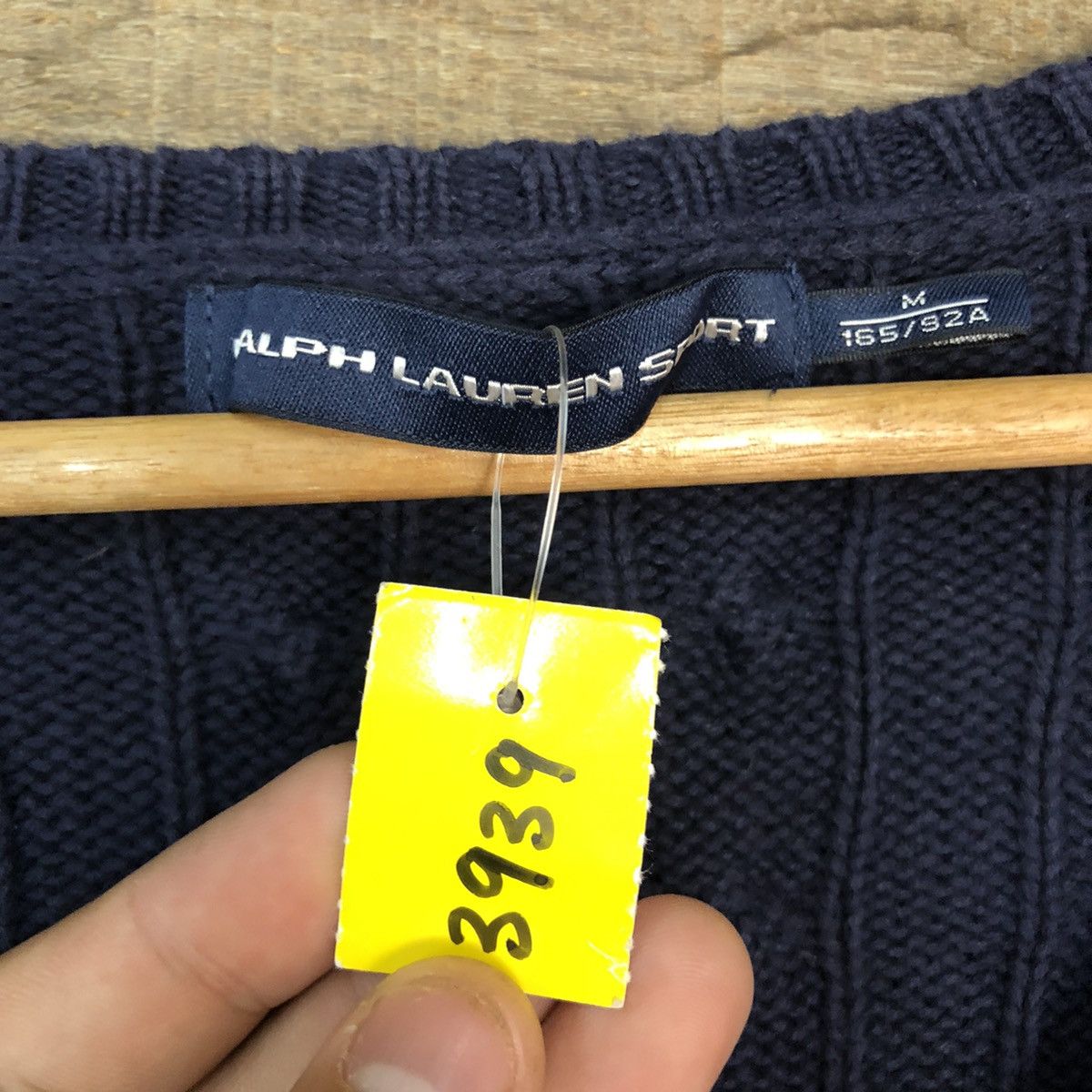 Ralph Lauren × Ralph Lauren Sport Ralph Lauren Blue Knitwear sweatshirt #3939 Size US M / EU 48-50 / 2 - 11 Thumbnail