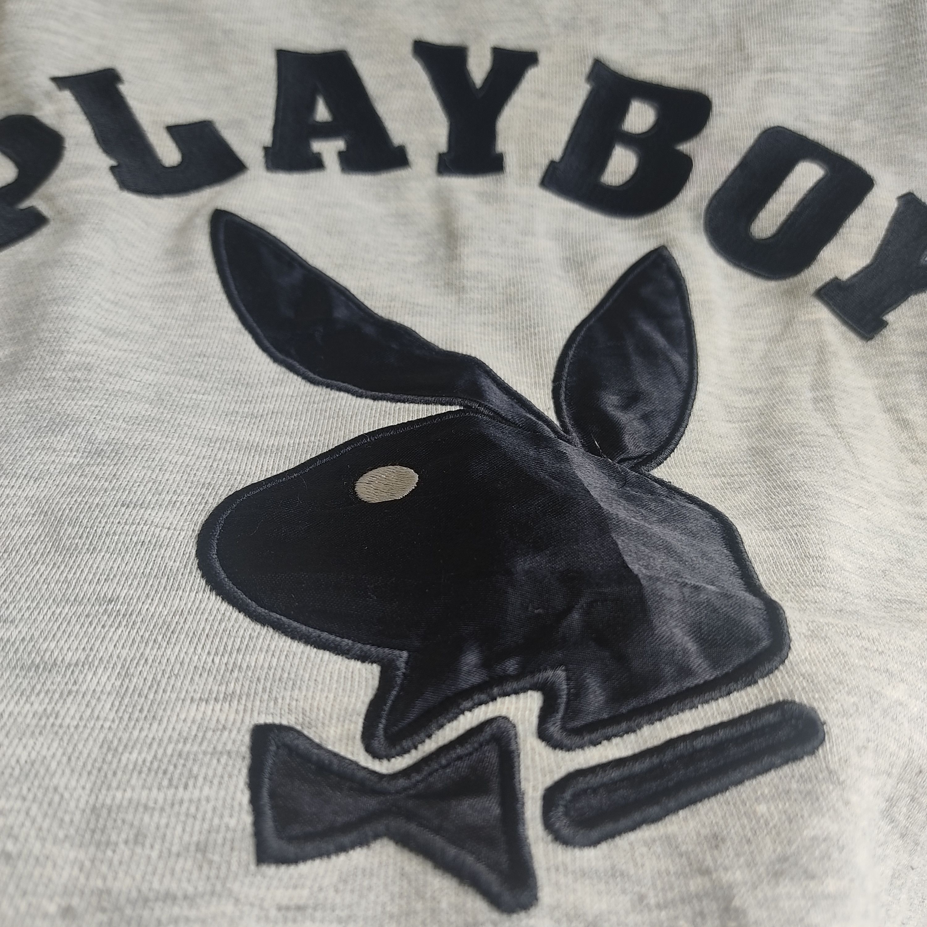 Playboy Playboy Big Logo Gray Sweatshirt Size US M / EU 48-50 / 2 - 10 Thumbnail