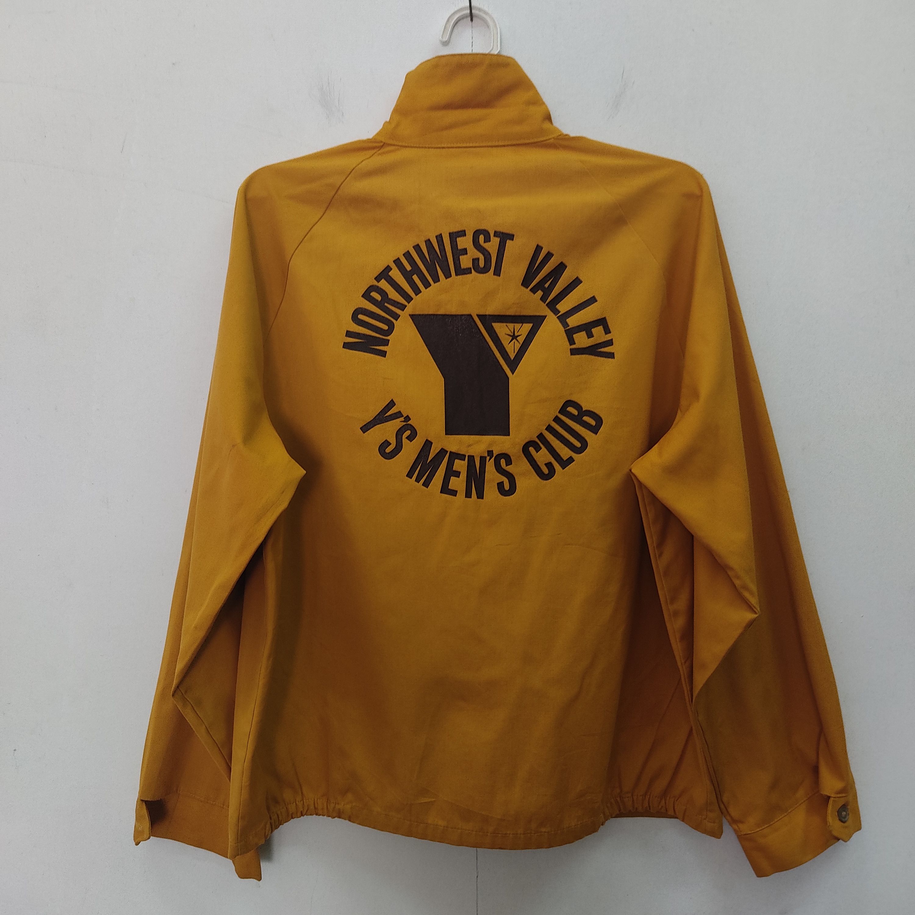 Vintage Northwest Valley Ys Men Club Mustard Patchwork Light Jacket Size US L / EU 52-54 / 3 - 2 Thumbnail