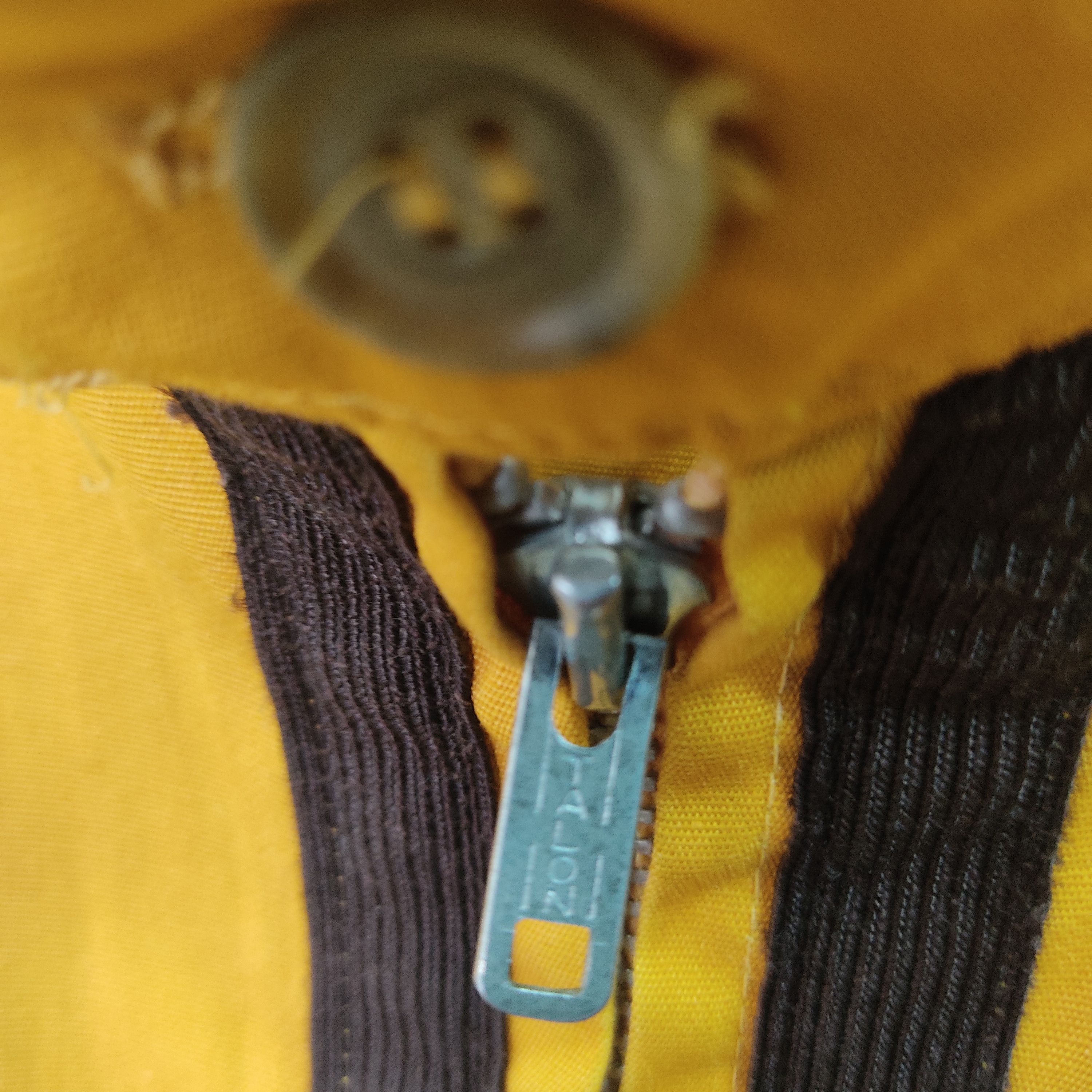 Vintage Northwest Valley Ys Men Club Mustard Patchwork Light Jacket Size US L / EU 52-54 / 3 - 8 Thumbnail