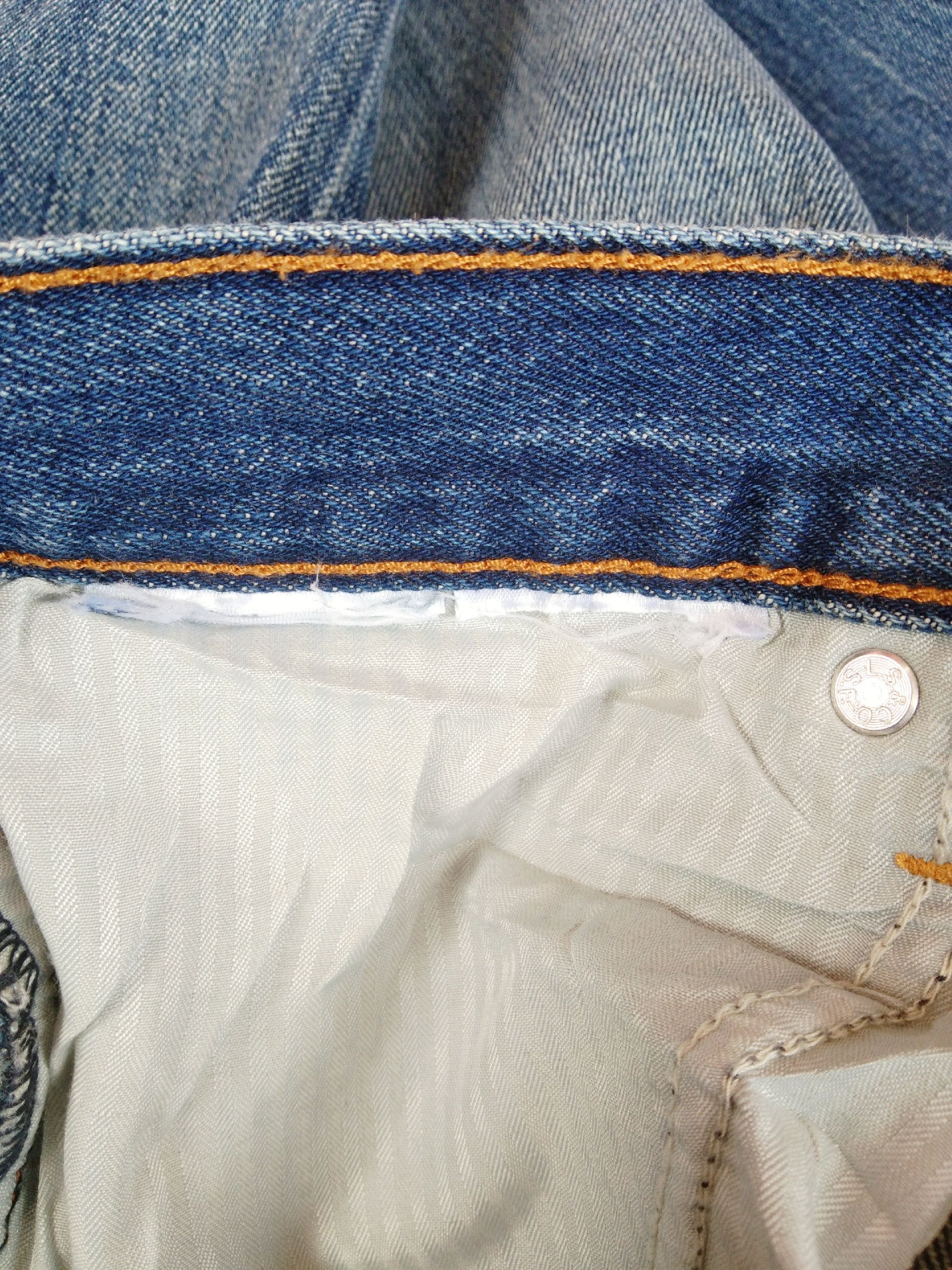 Levi's × Vintage Vintage Levis 501 White Oak Cone Denim Cropped Jeans Size US 29 - 9 Thumbnail
