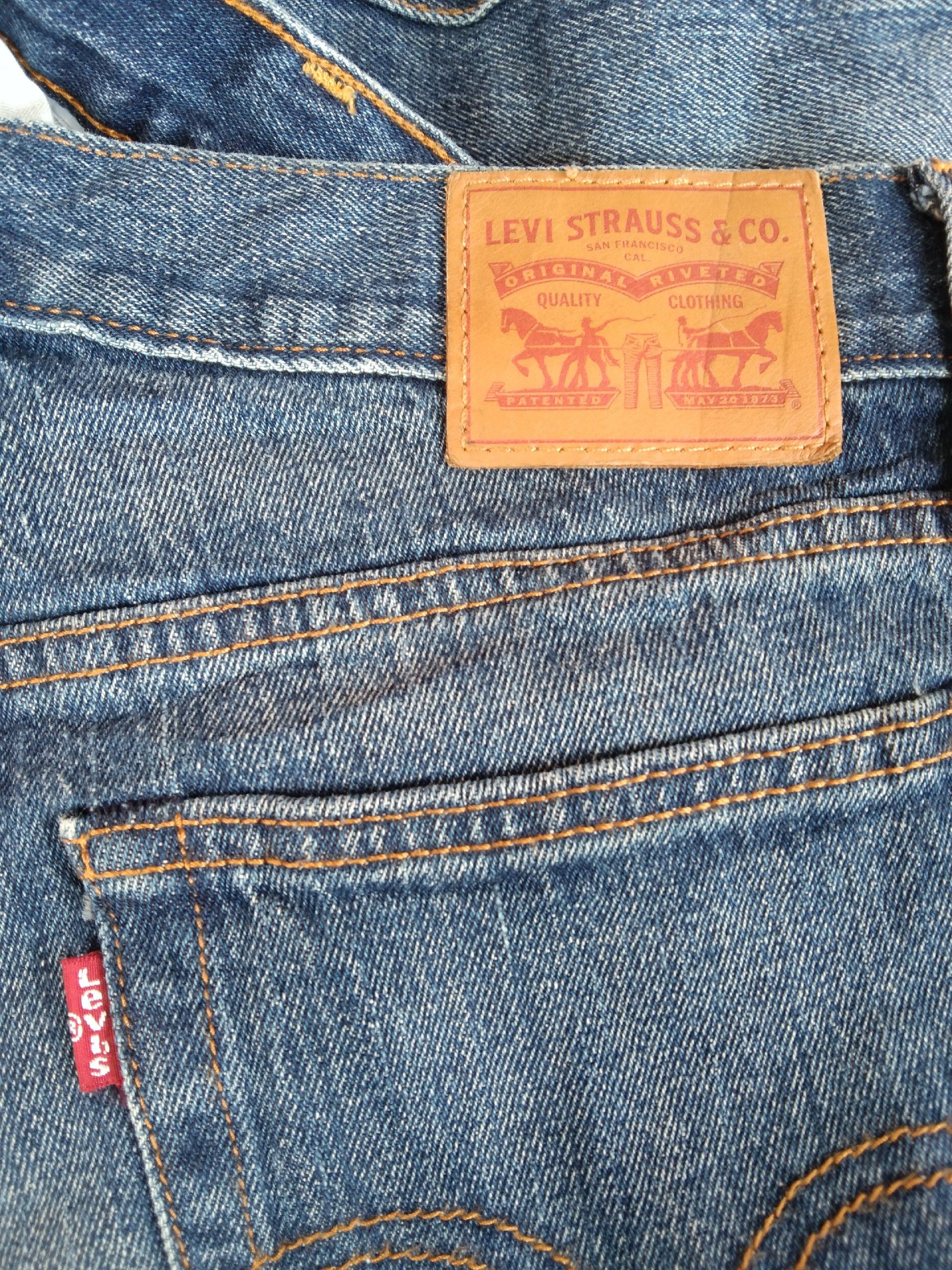 Levi's × Vintage Vintage Levis 501 White Oak Cone Denim Cropped Jeans Size US 29 - 7 Thumbnail