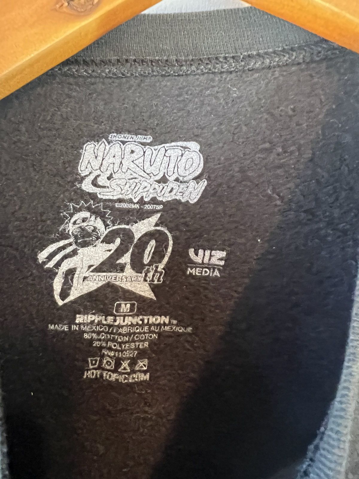 Japanese Brand × Vintage Naruto kakashi crewneck Size US M / EU 48-50 / 2 - 3 Thumbnail