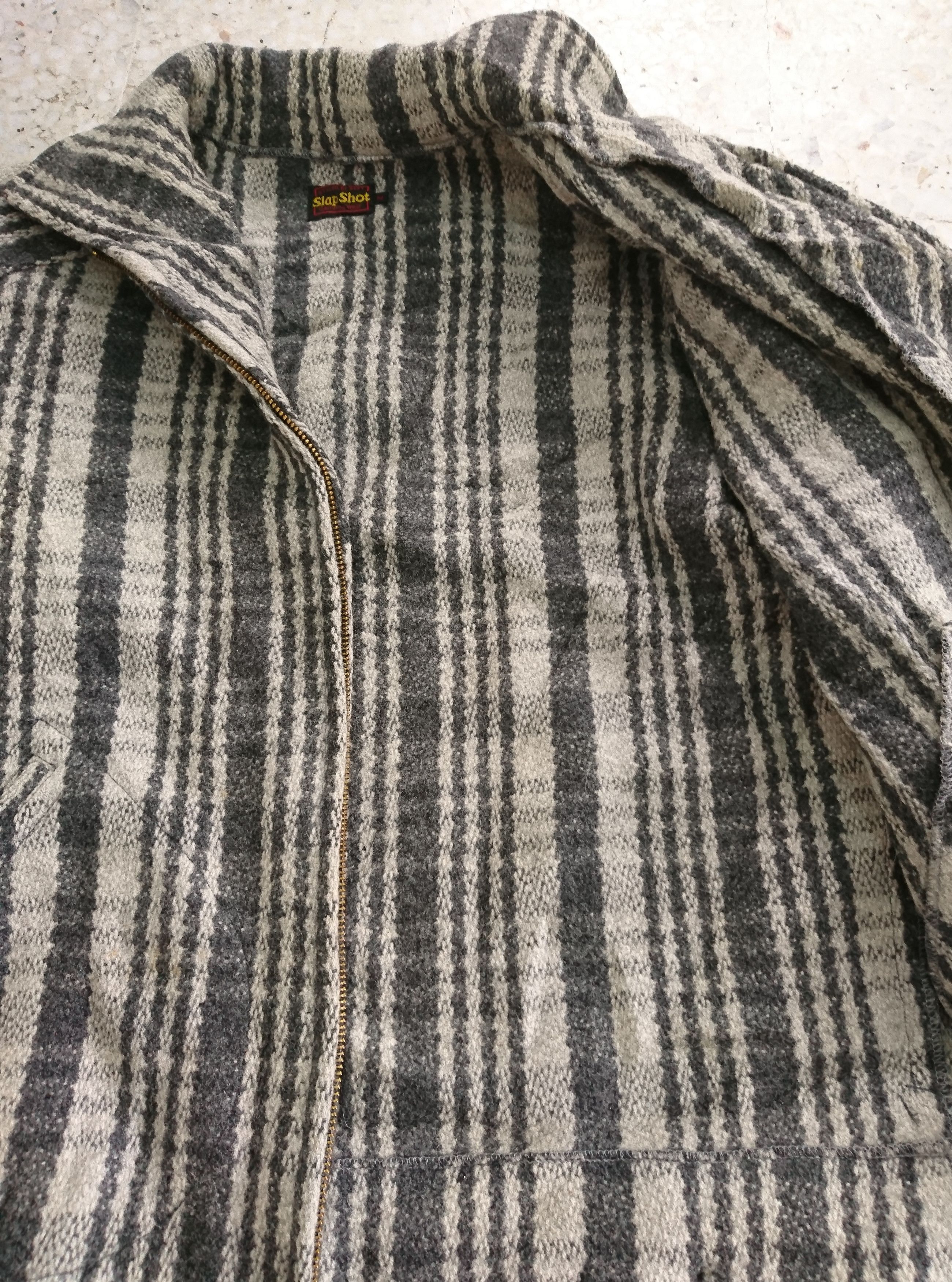 Japanese Brand Slap Shot Japanese heavy jacket wool blend Size US M / EU 48-50 / 2 - 6 Thumbnail