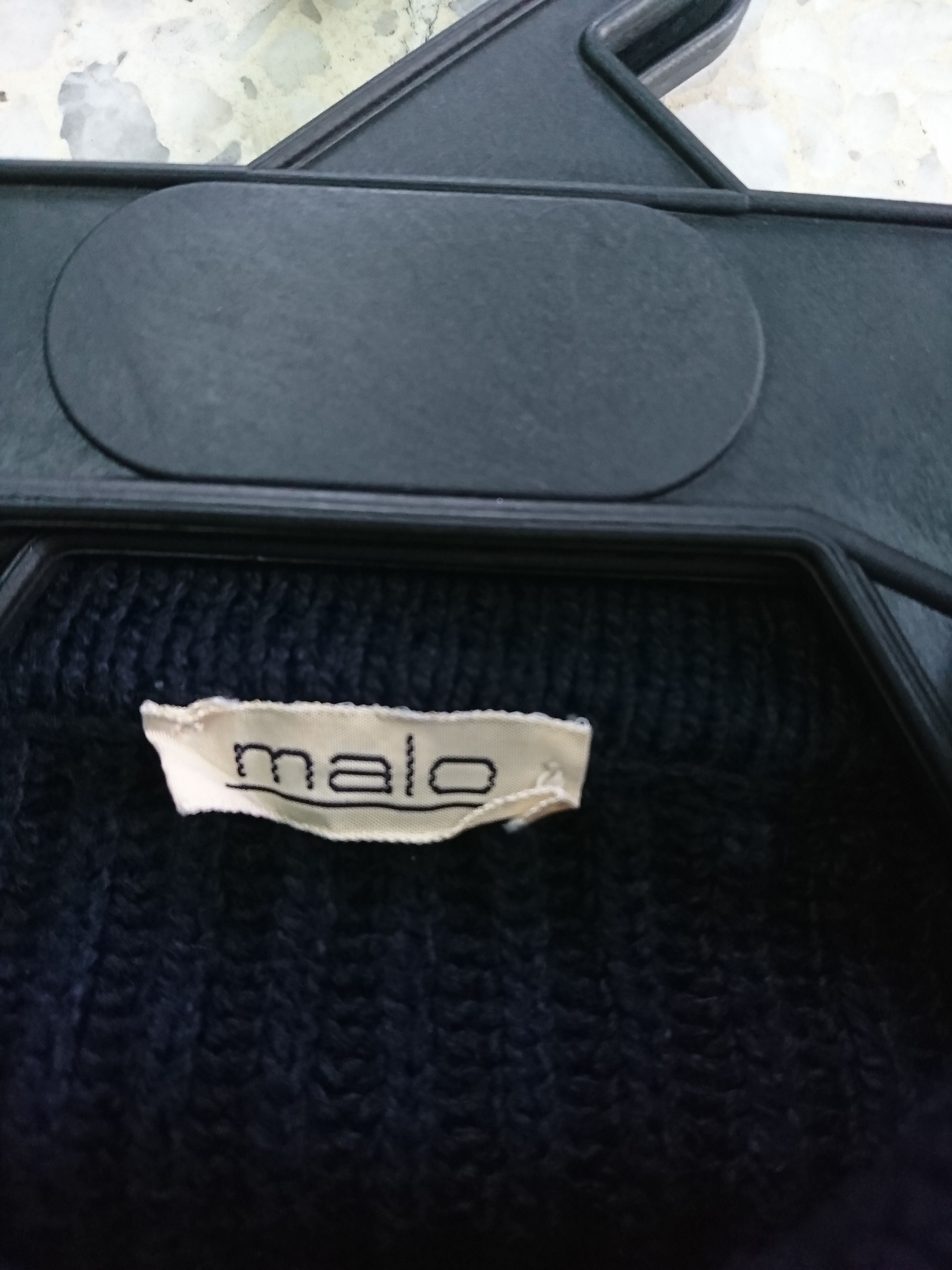 Malo Malo heavy cotton knitted sweater Size US S / EU 44-46 / 1 - 5 Thumbnail