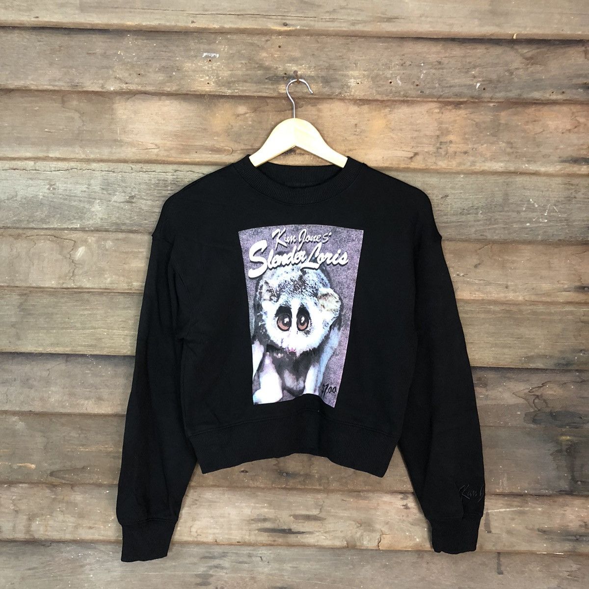 image of Kim Jones Black Sweatshirt 3264, Women's (Size Small)