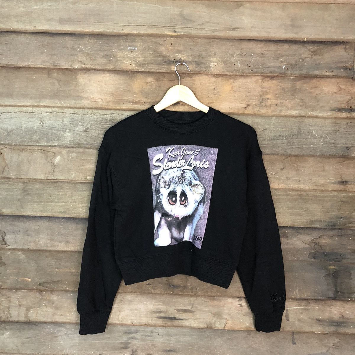 Designer × Kim Jones Kim Jones Black Sweatshirt #3264 Size S / US 4 / IT 40 - 3 Thumbnail