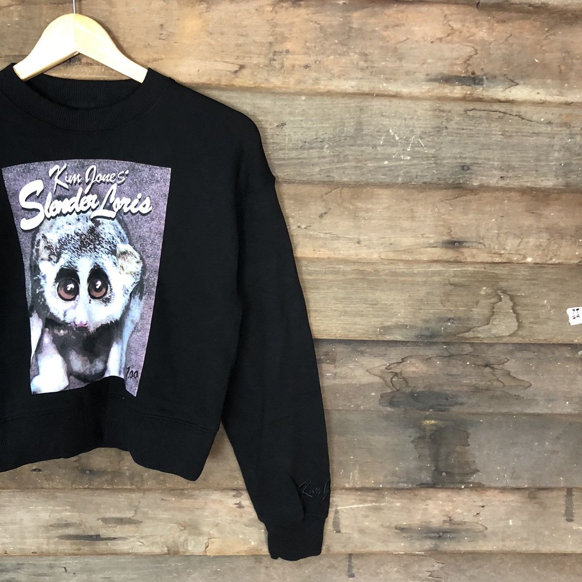 Designer × Kim Jones Kim Jones Black Sweatshirt #3264 Size S / US 4 / IT 40 - 5 Thumbnail