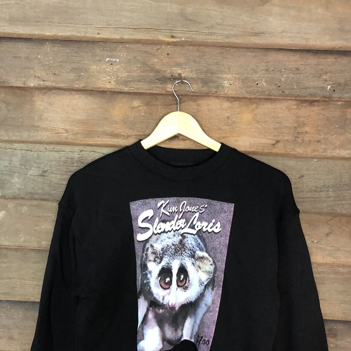 Designer × Kim Jones Kim Jones Black Sweatshirt #3264 Size S / US 4 / IT 40 - 2 Thumbnail