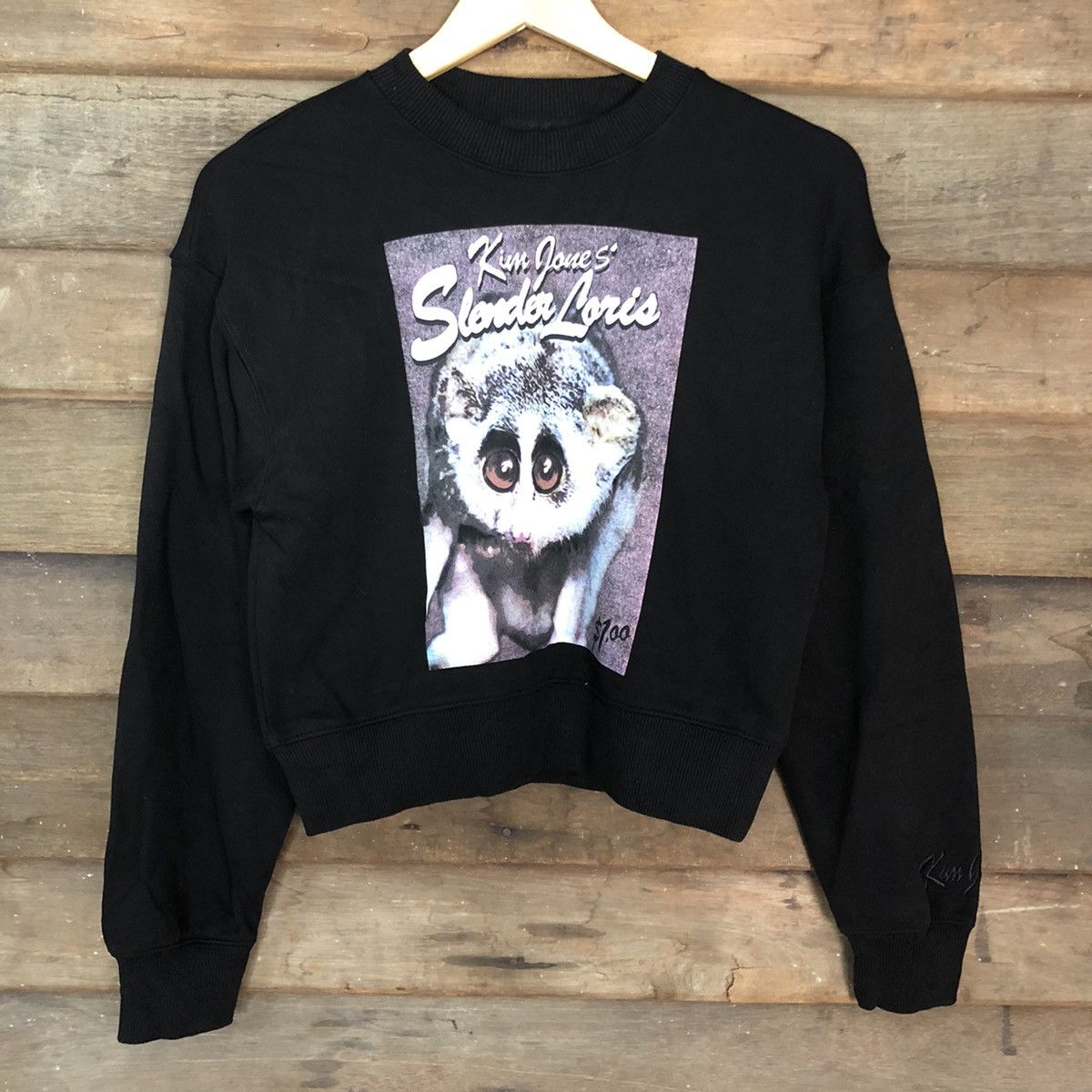 Designer × Kim Jones Kim Jones Black Sweatshirt #3264 Size S / US 4 / IT 40 - 8 Thumbnail