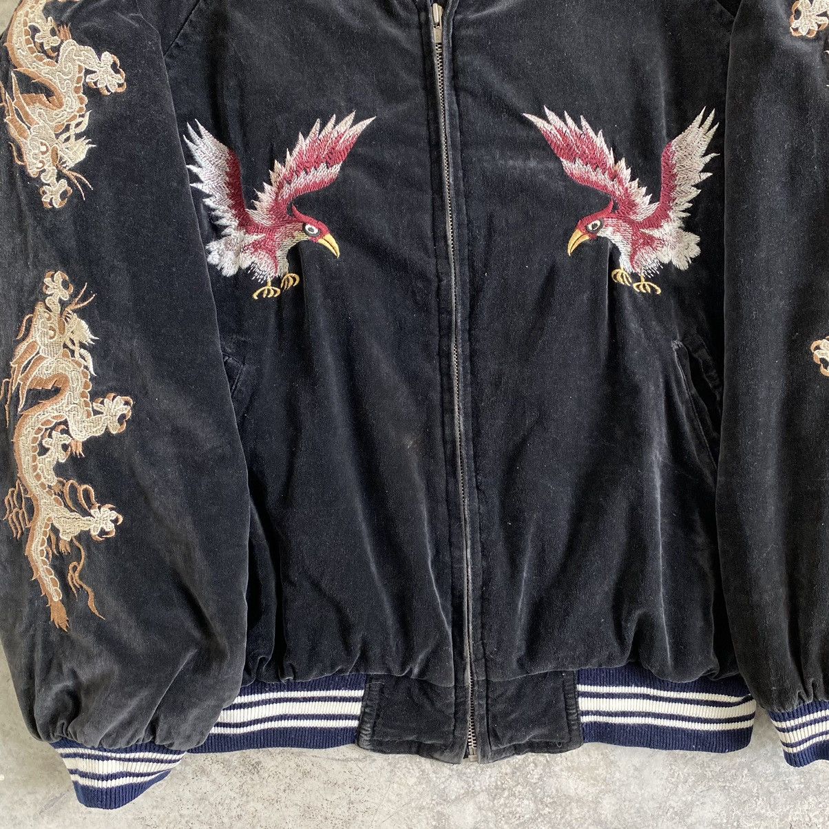 Vintage Vintage West Pac Velvet Black Sukajan Souvenir Jacket Medium Size US M / EU 48-50 / 2 - 12 Thumbnail