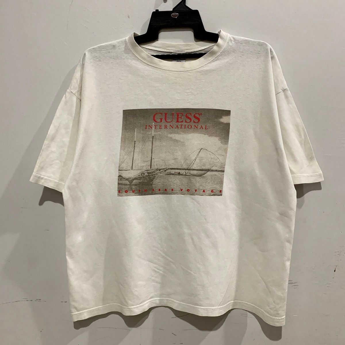 Guess GUESS Short Sleeve Tee Fits Size L Size US L / EU 52-54 / 3 - 2 Thumbnail