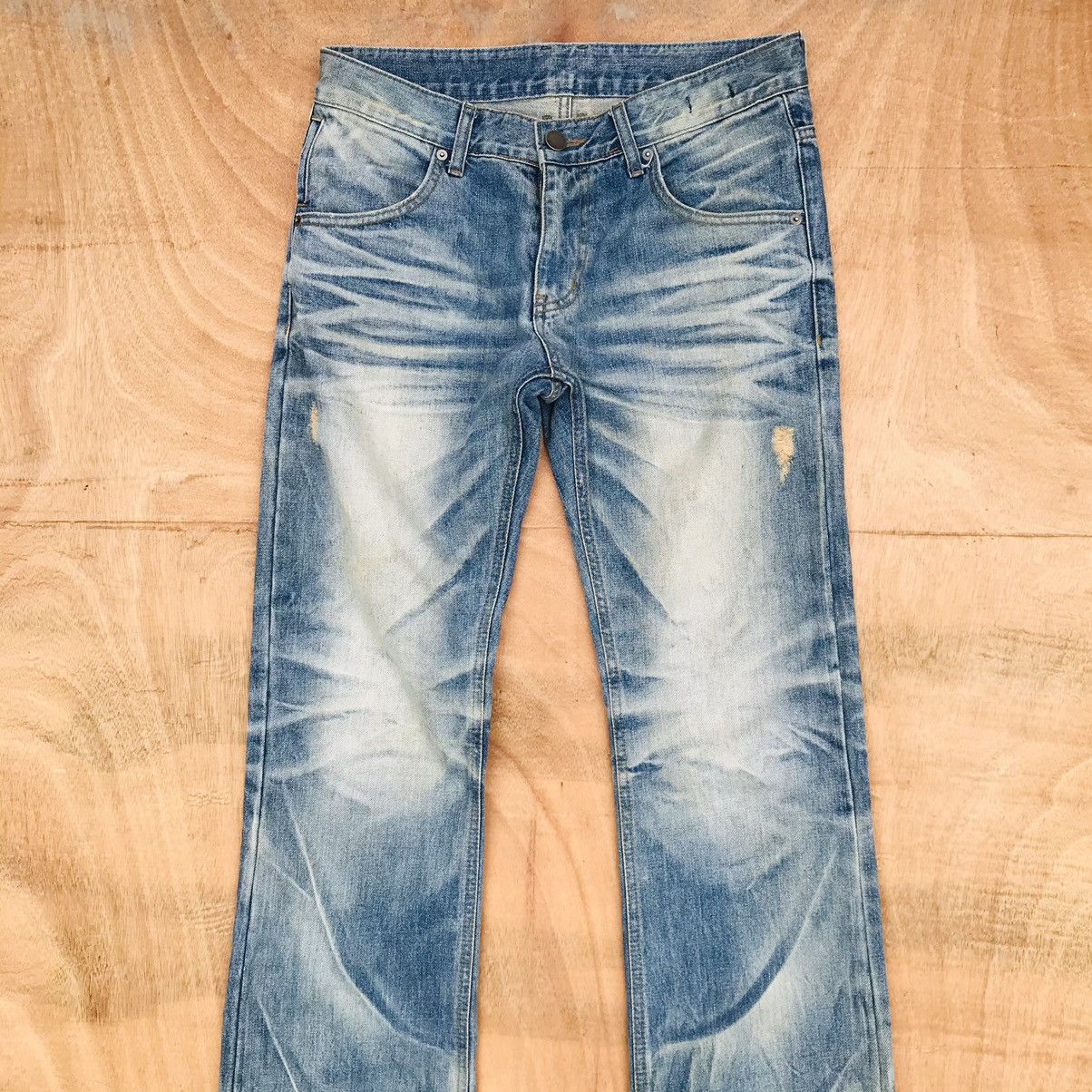 Japanese Brand × Other Improves distressed jean Size US 33 - 4 Thumbnail