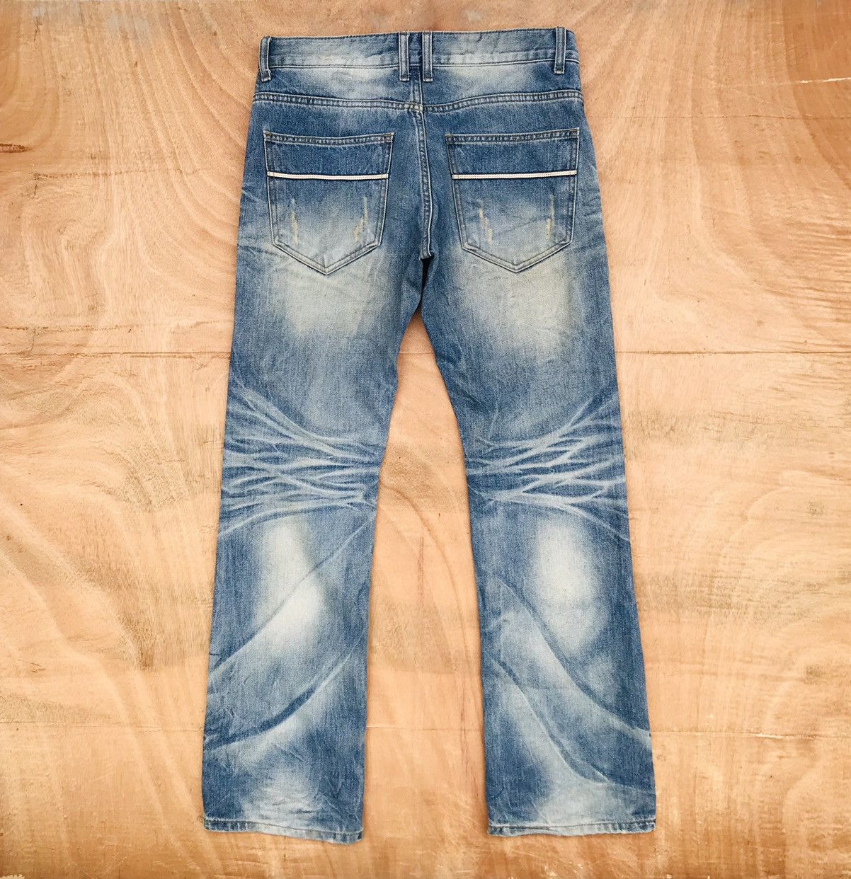 Japanese Brand × Other Improves distressed jean Size US 33 - 6 Thumbnail