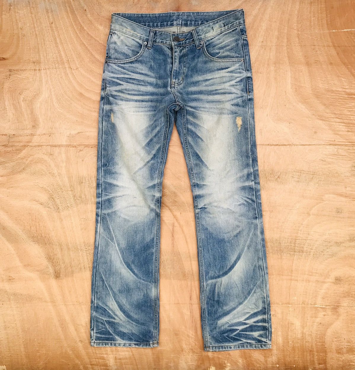 Japanese Brand × Other Improves distressed jean Size US 33 - 2 Thumbnail