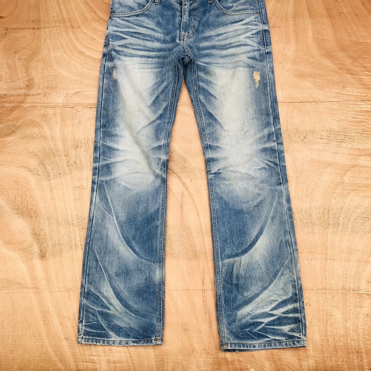 Japanese Brand × Other Improves distressed jean Size US 33 - 3 Thumbnail