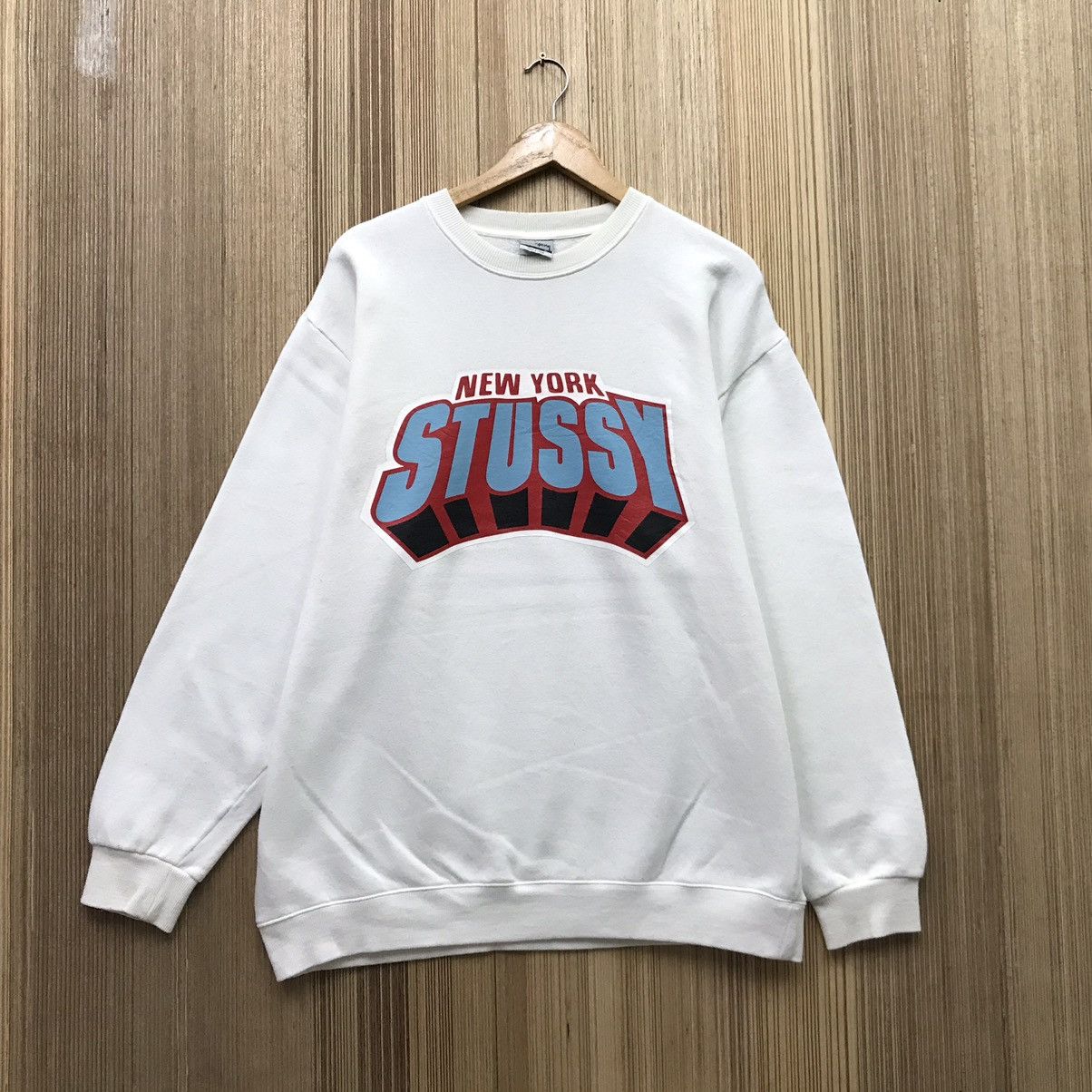 Other Vintage Stussy New York Streetwear Sweatshirt Size US XL / EU 56 / 4 - 1 Thumbnail