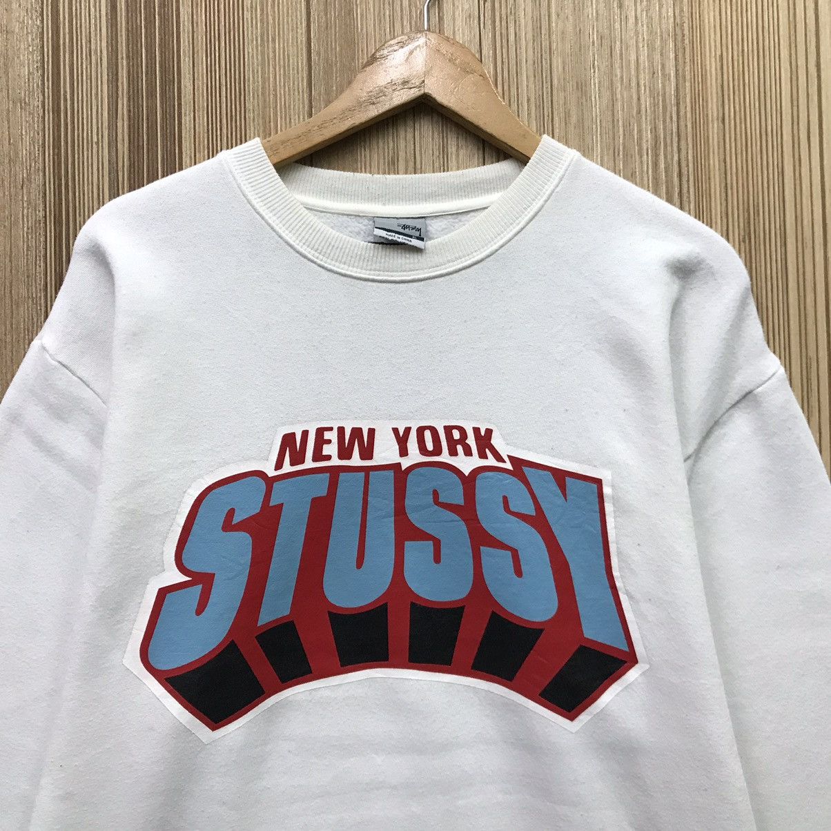 Other Vintage Stussy New York Streetwear Sweatshirt Size US XL / EU 56 / 4 - 3 Thumbnail