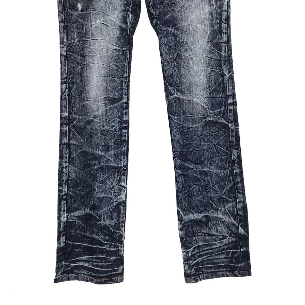 Japanese Brand Blow by Blue Mastermind skull inspired denim double waist Size US 30 / EU 46 - 2 Thumbnail