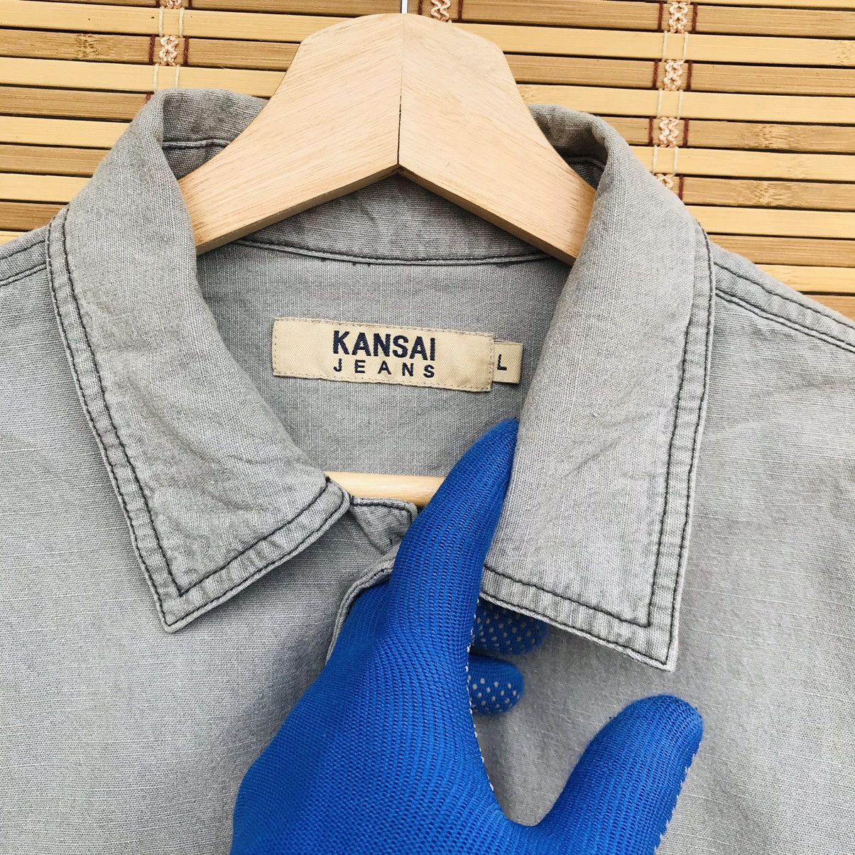 Kansai Yamamoto Vintage Iconic Kansai Yamamoto japanese buttom down Size US L / EU 52-54 / 3 - 6 Thumbnail