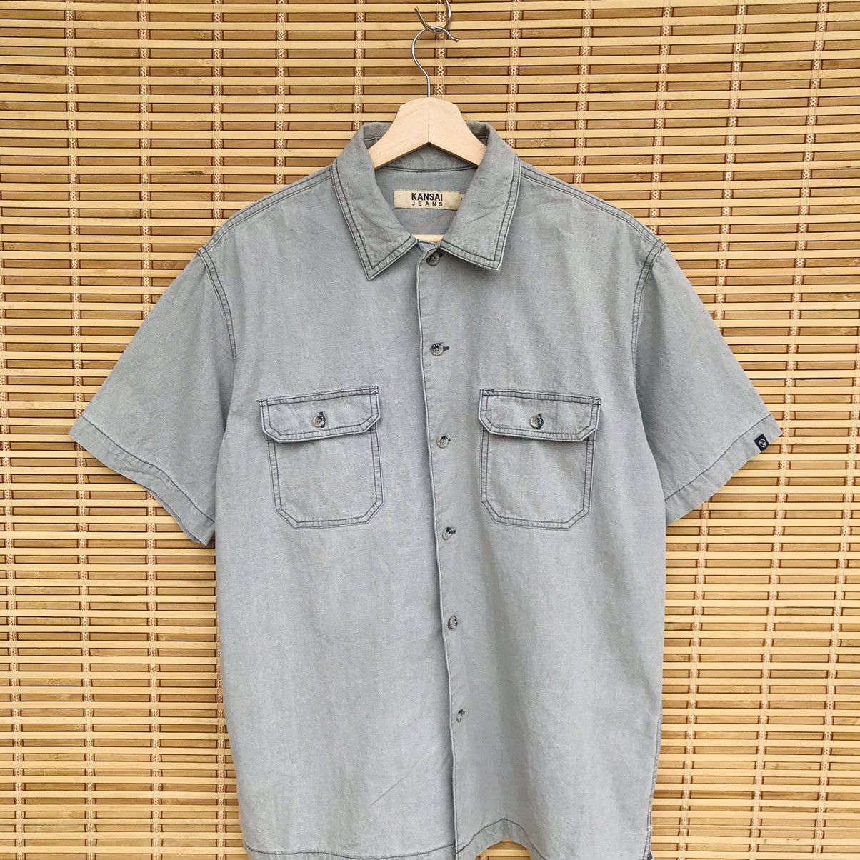 Kansai Yamamoto Vintage Iconic Kansai Yamamoto japanese buttom down Size US L / EU 52-54 / 3 - 4 Thumbnail