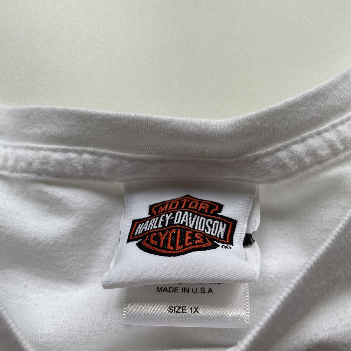 Harley Davidson × Vintage Vintage 2000s Harley Davidson Graphic Long Sleeve Shirt Rare Size XL / US 12-14 / IT 48-50 - 7 Thumbnail