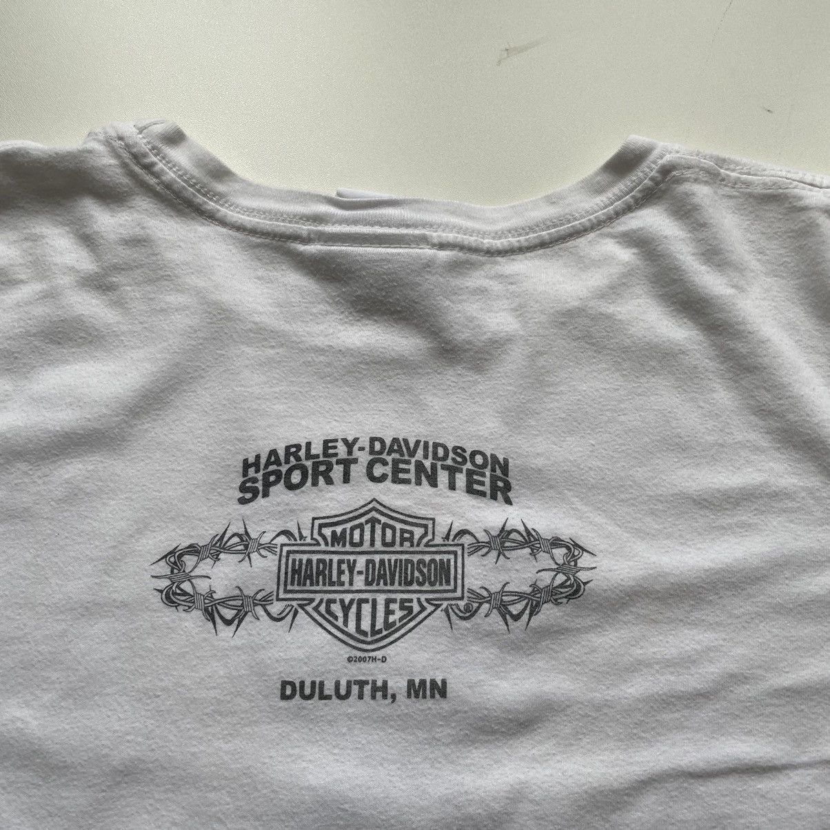 Harley Davidson × Vintage Vintage 2000s Harley Davidson Graphic Long Sleeve Shirt Rare Size XL / US 12-14 / IT 48-50 - 4 Thumbnail