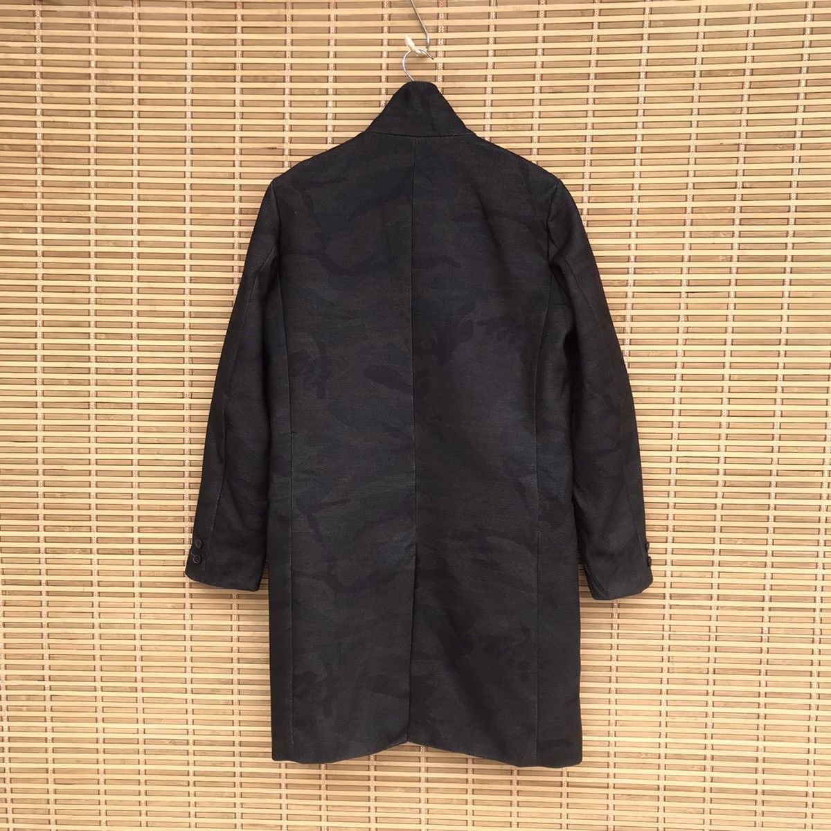 Designer × Japanese Brand camouflage bape wool longcoat overcoat by back number Size US M / EU 48-50 / 2 - 6 Thumbnail