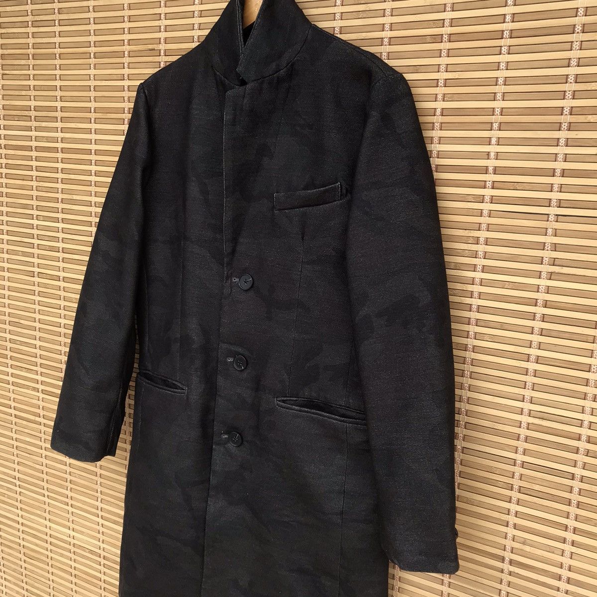 Designer × Japanese Brand camouflage bape wool longcoat overcoat by back number Size US M / EU 48-50 / 2 - 1 Thumbnail