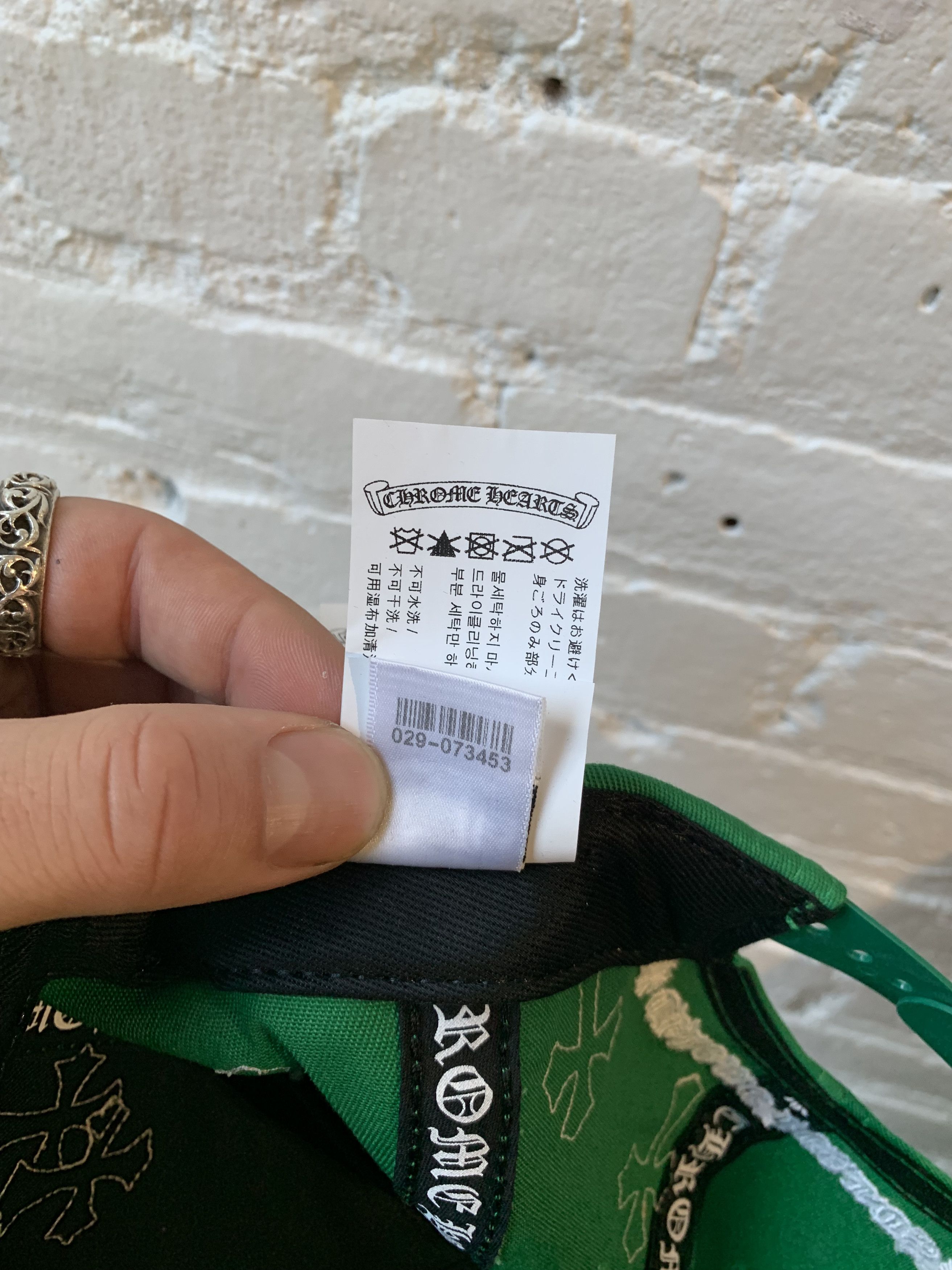 Chrome Hearts Chrome Hearts Leather cross Patch snap back NEW Size ONE SIZE - 10 Thumbnail