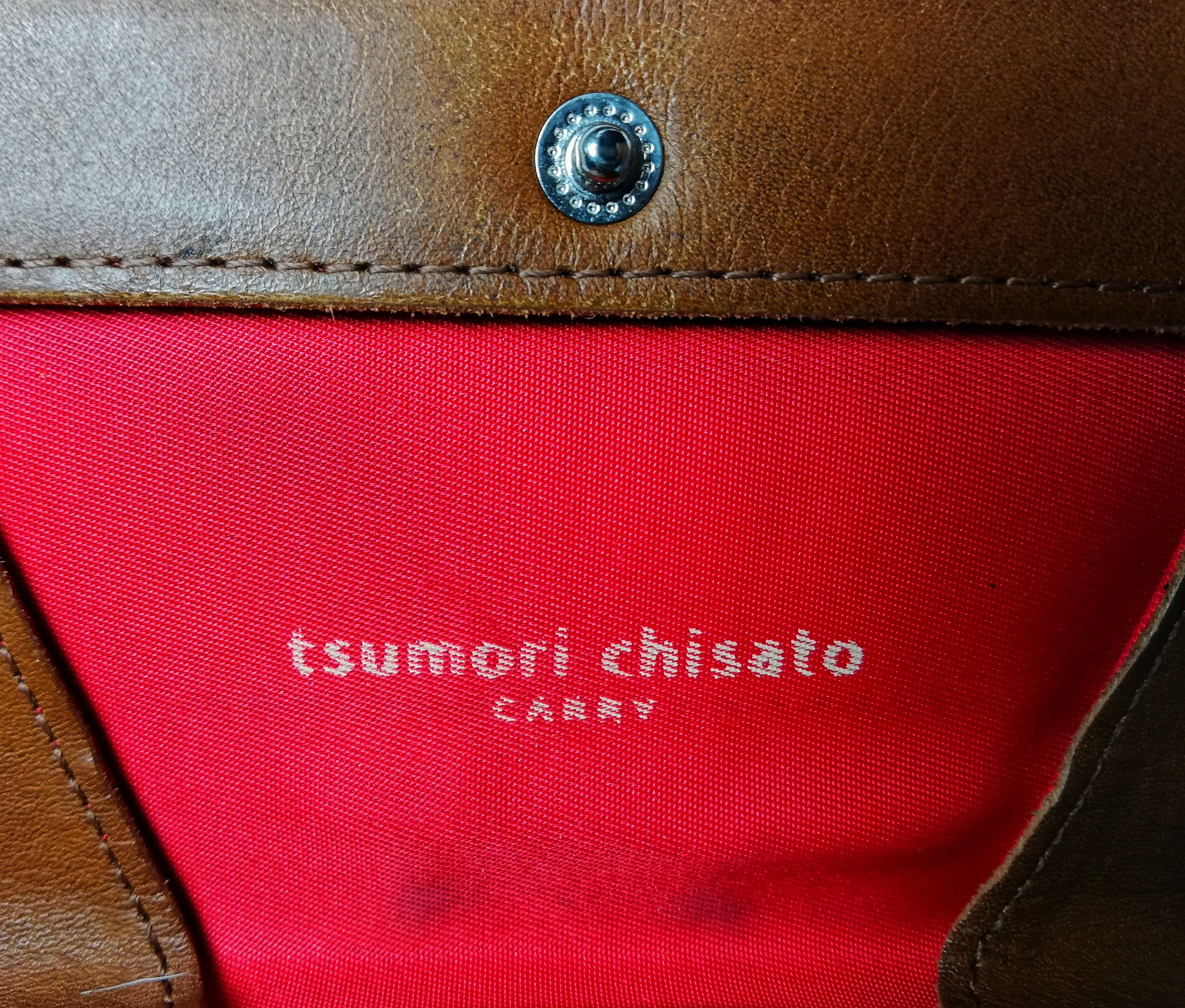 Genuine Leather × Issey Miyake × Tsumori Chisato 🔥Tsumori Chisato Carry Button High Crown 3 Wallet🔥 Size ONE SIZE - 2 Thumbnail